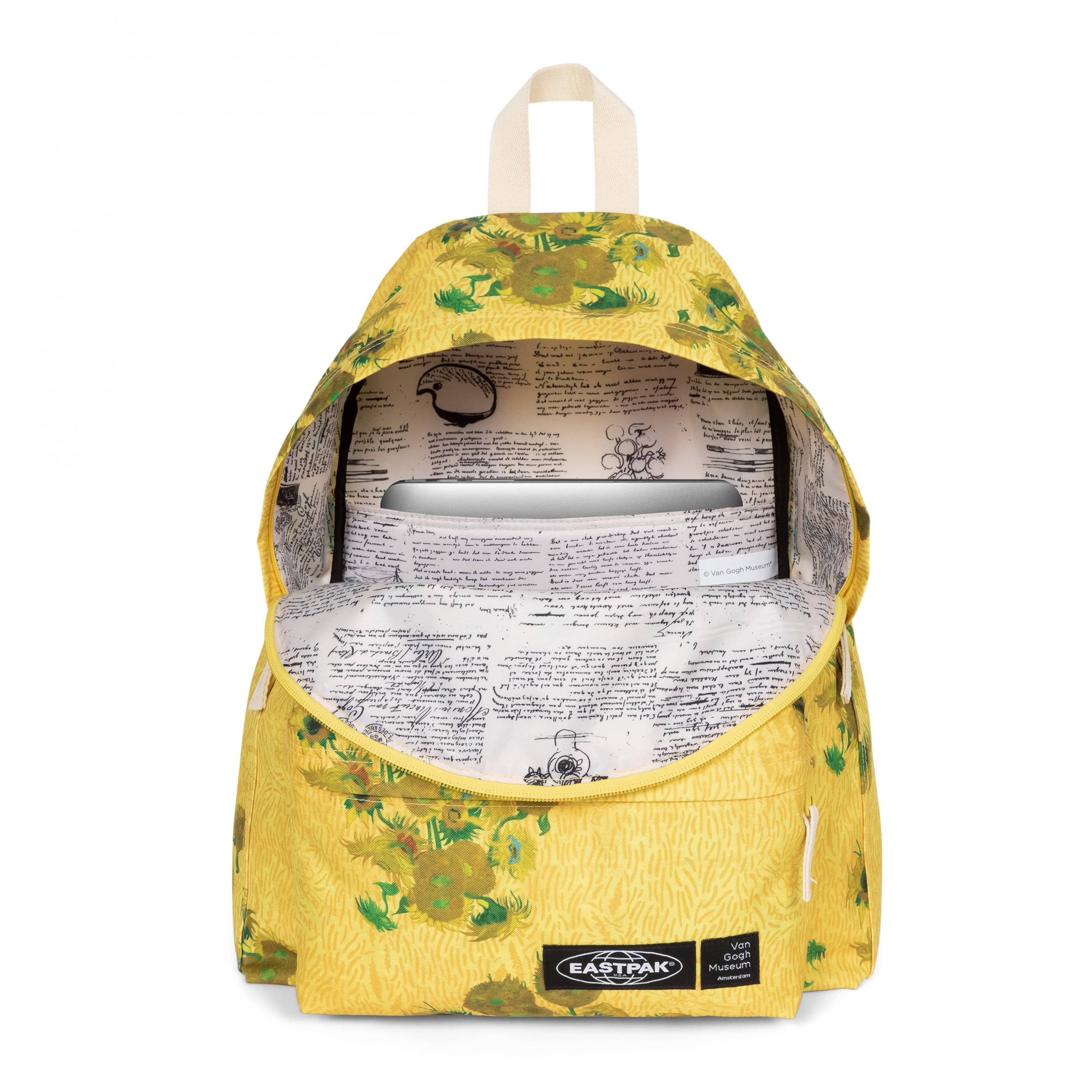 Eastpak Day Pak R Van Gogh Yellow Medium Backpack EK0A5BG42E2