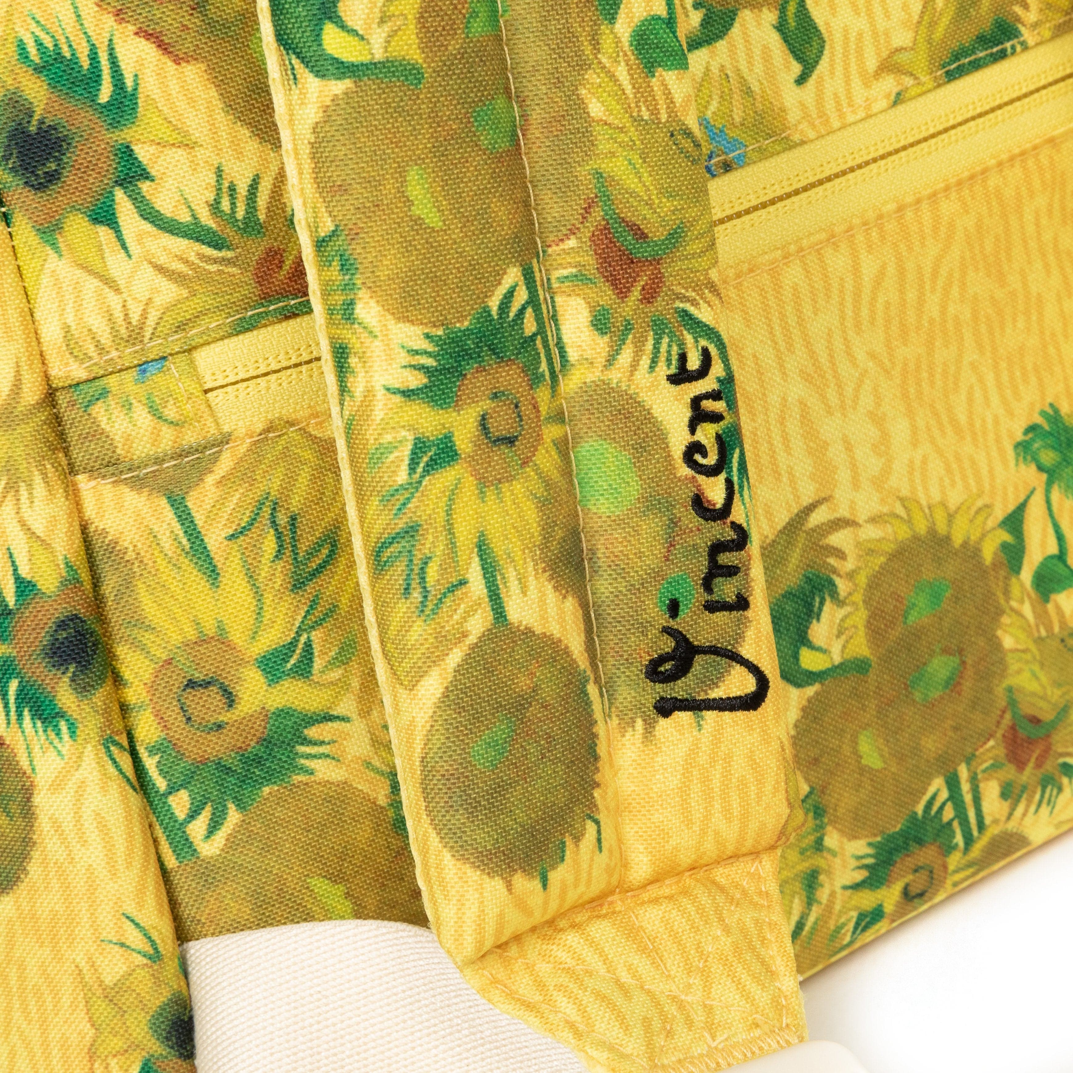Eastpak Day Pak'R Van Gogh Yellow Medium Backpack - EK0A5BG42E2