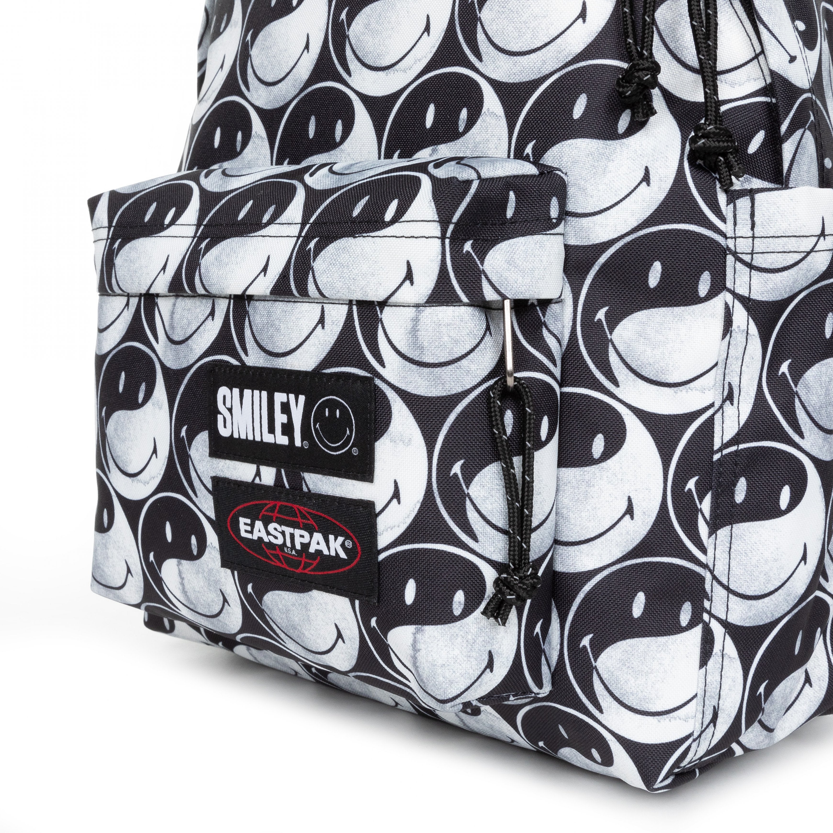 Eastpak Day Pak'R S Smiley Yy Black Small Backpack - EK0A5BG55K21