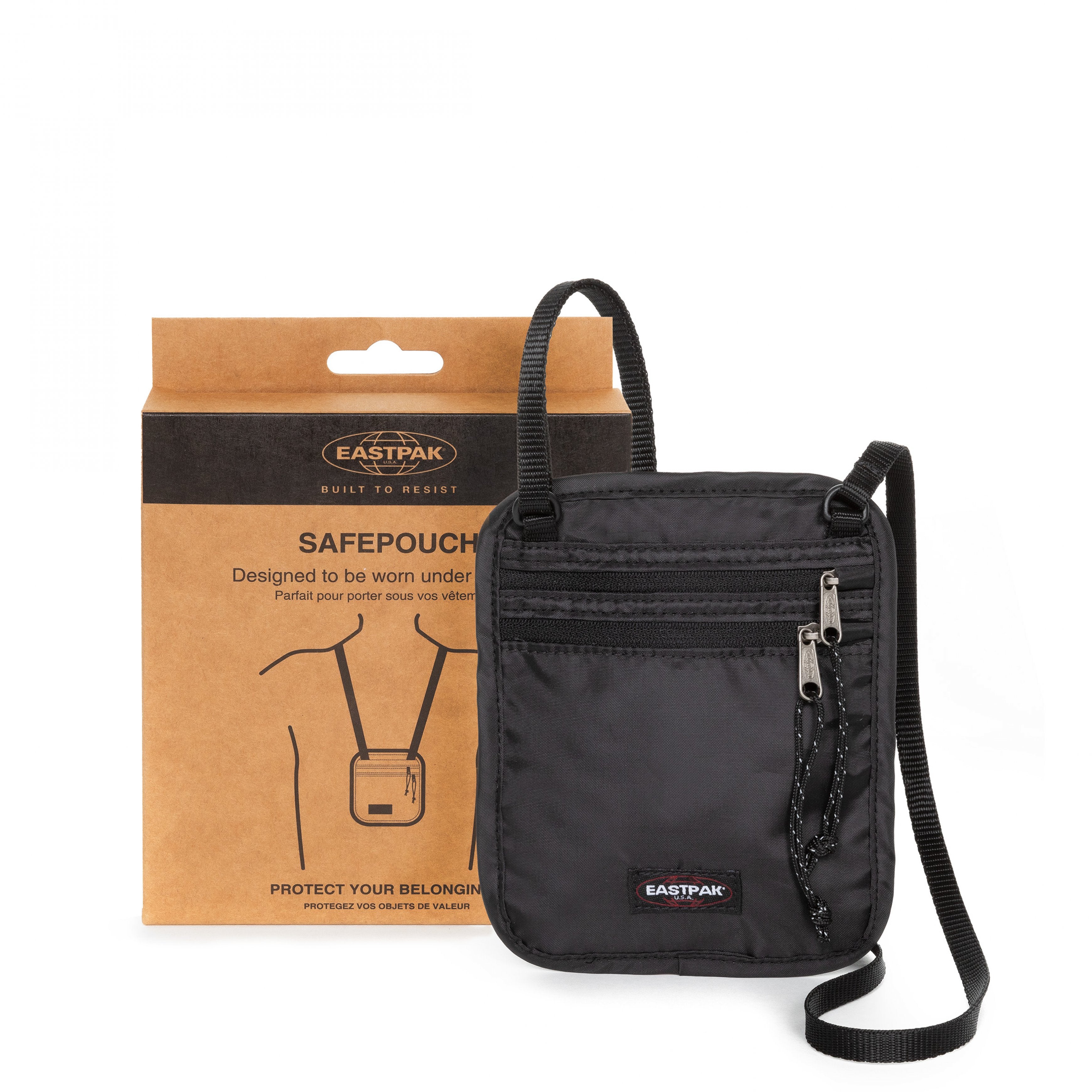 Eastpak-Safepouch-Small Pouch Bag-Black-Ek0A5Bgb0081