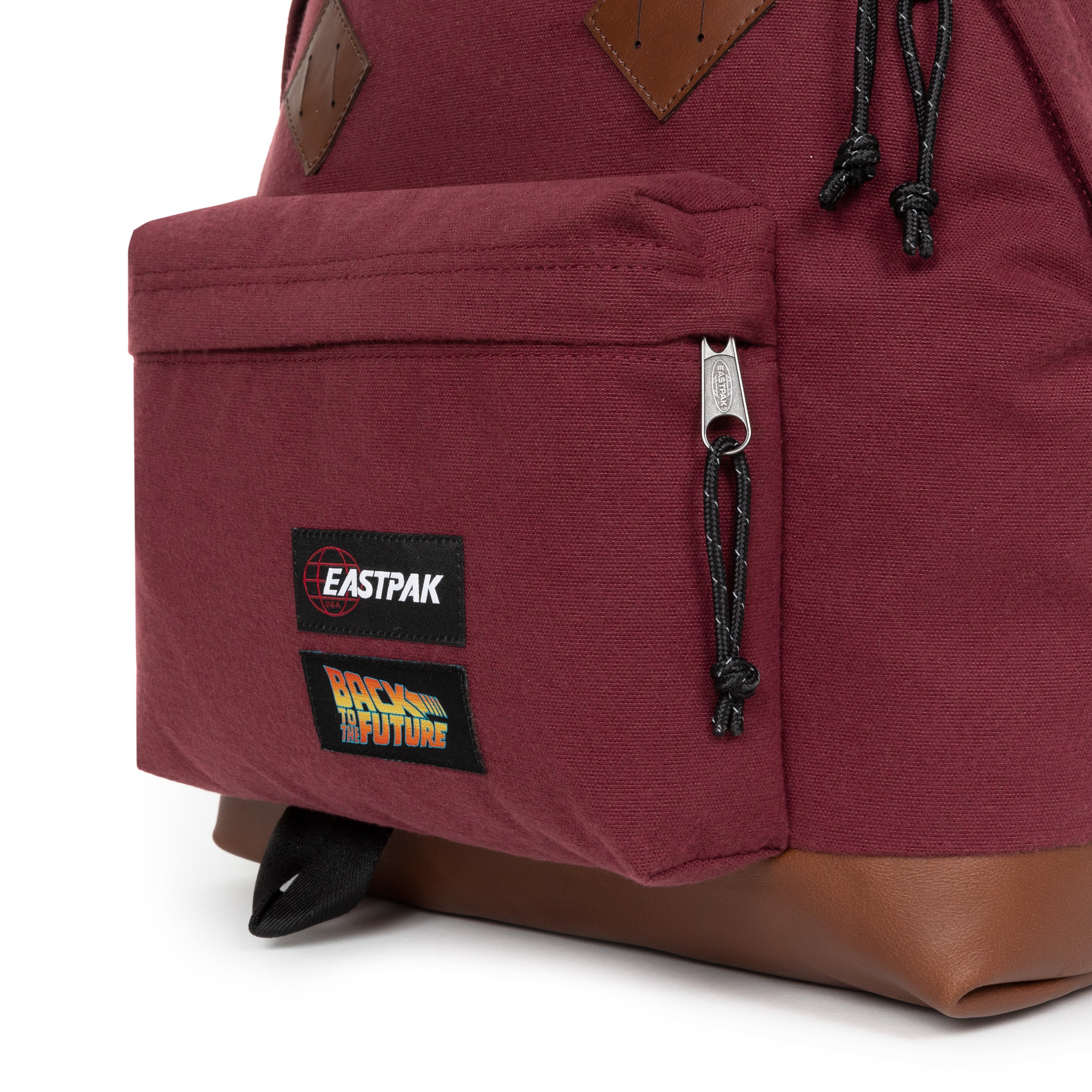 Eastpak Padded Mcfly BTTF Burgundy Medium Backpack - EK0A5BGI2F31