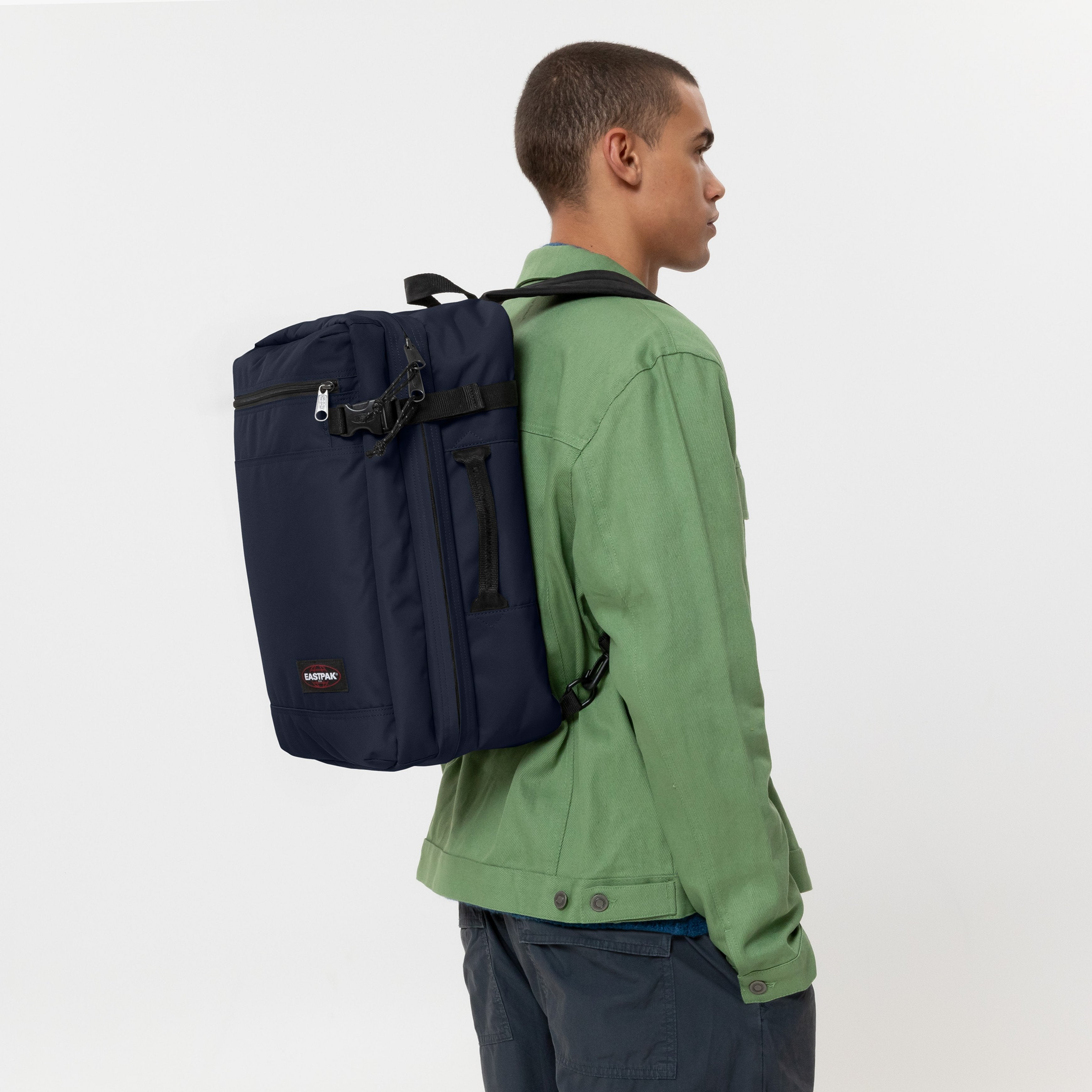 Eastpak Transit'R Pack Ultra Marine Convertible Backpack Duffle Bags