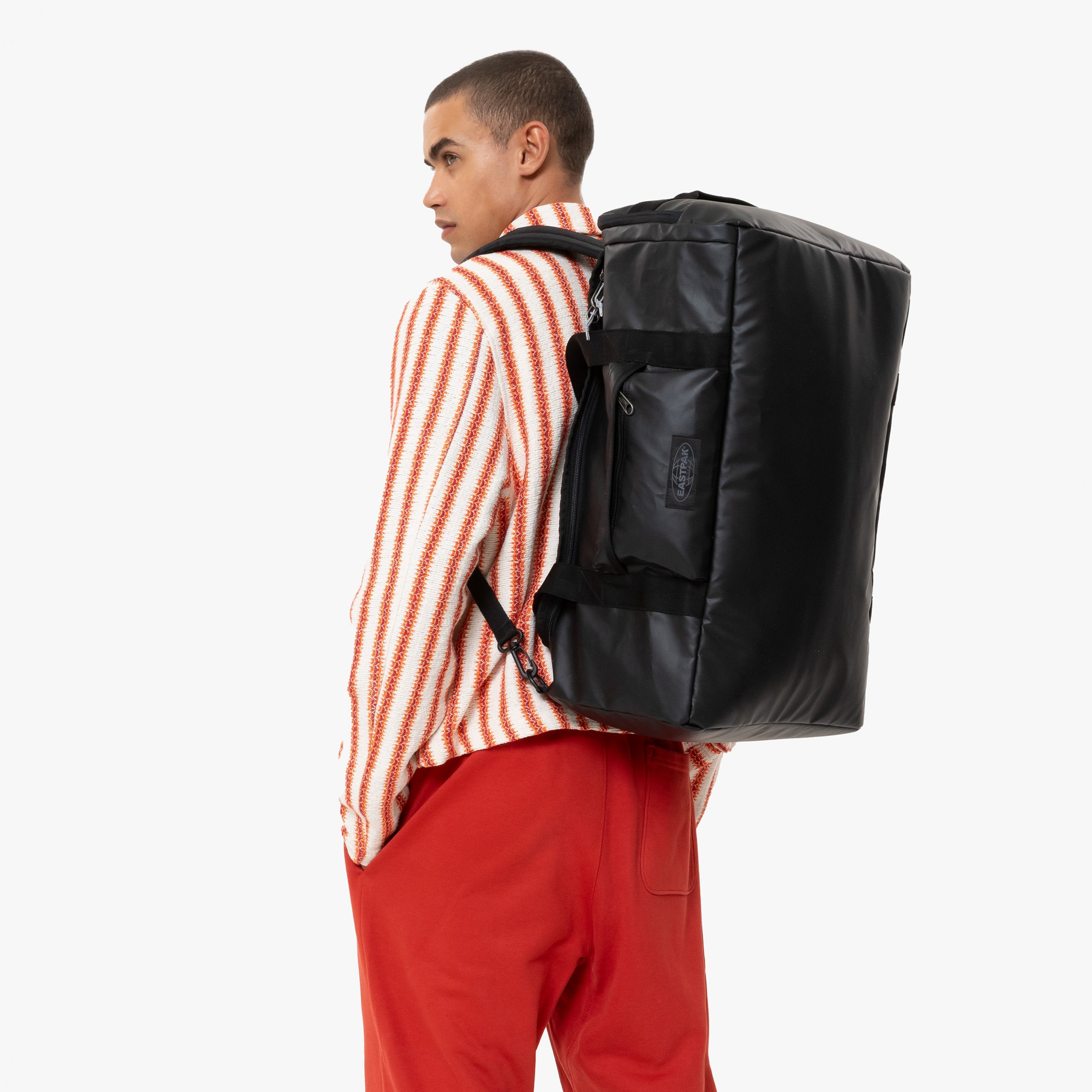 Eastpak Tarp Duffl'R S Tarp Black Small Duffle Bag - EK0A5BHMO131