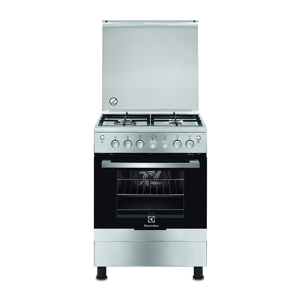 Electrolux 60X60 Gas Cooker With Self Clean Oven, S.Steel - Ekg613A1Ox