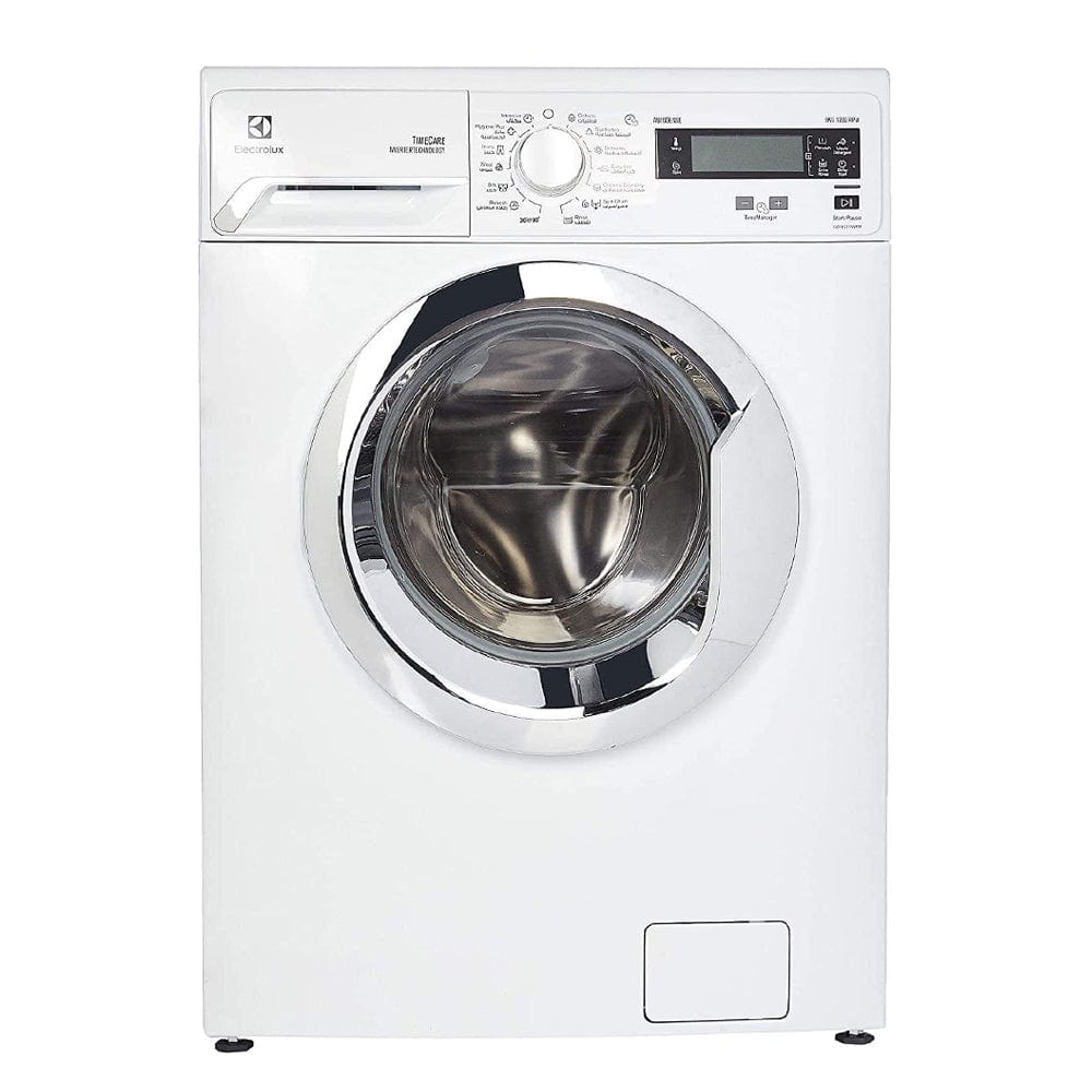 Electrolux 8Kg Front Load Washing Machine, 1200 Rpm, White - Ewf8251Wxm (Made In Egypt)