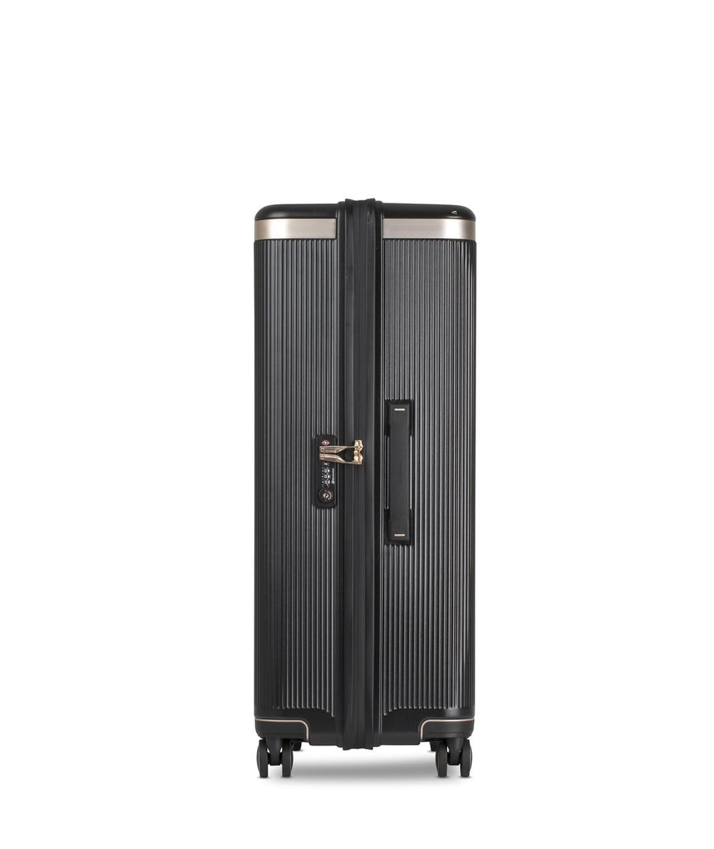 Echolac Dynasty 28" 4 Double Wheel Check-In Luggage Trolley Black-Gold - PC142 28 BLK/ GLD