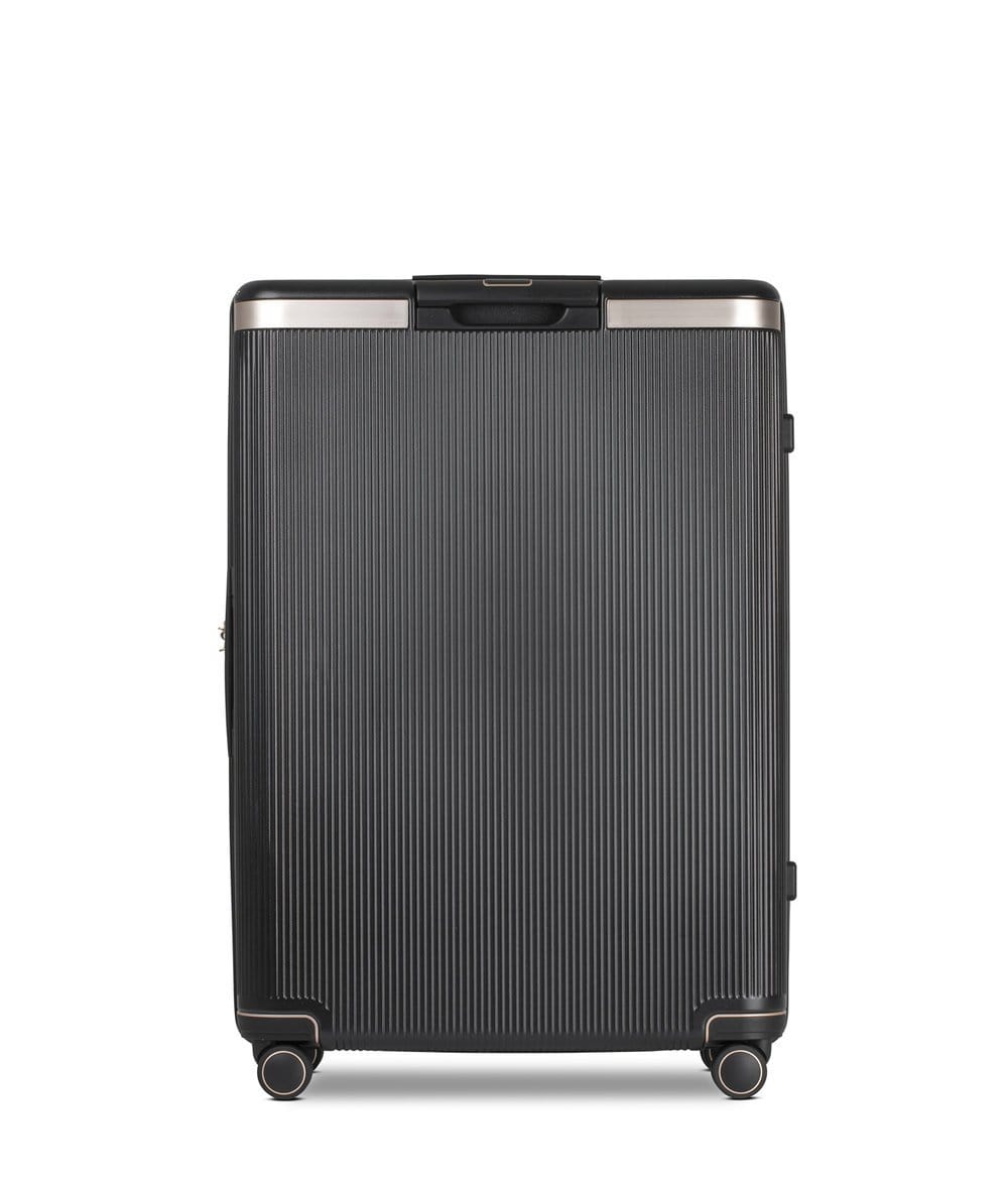 Echolac Dynasty 28" 4 Double Wheel Check-In Luggage Trolley Black-Gold - PC142 28 BLK/ GLD