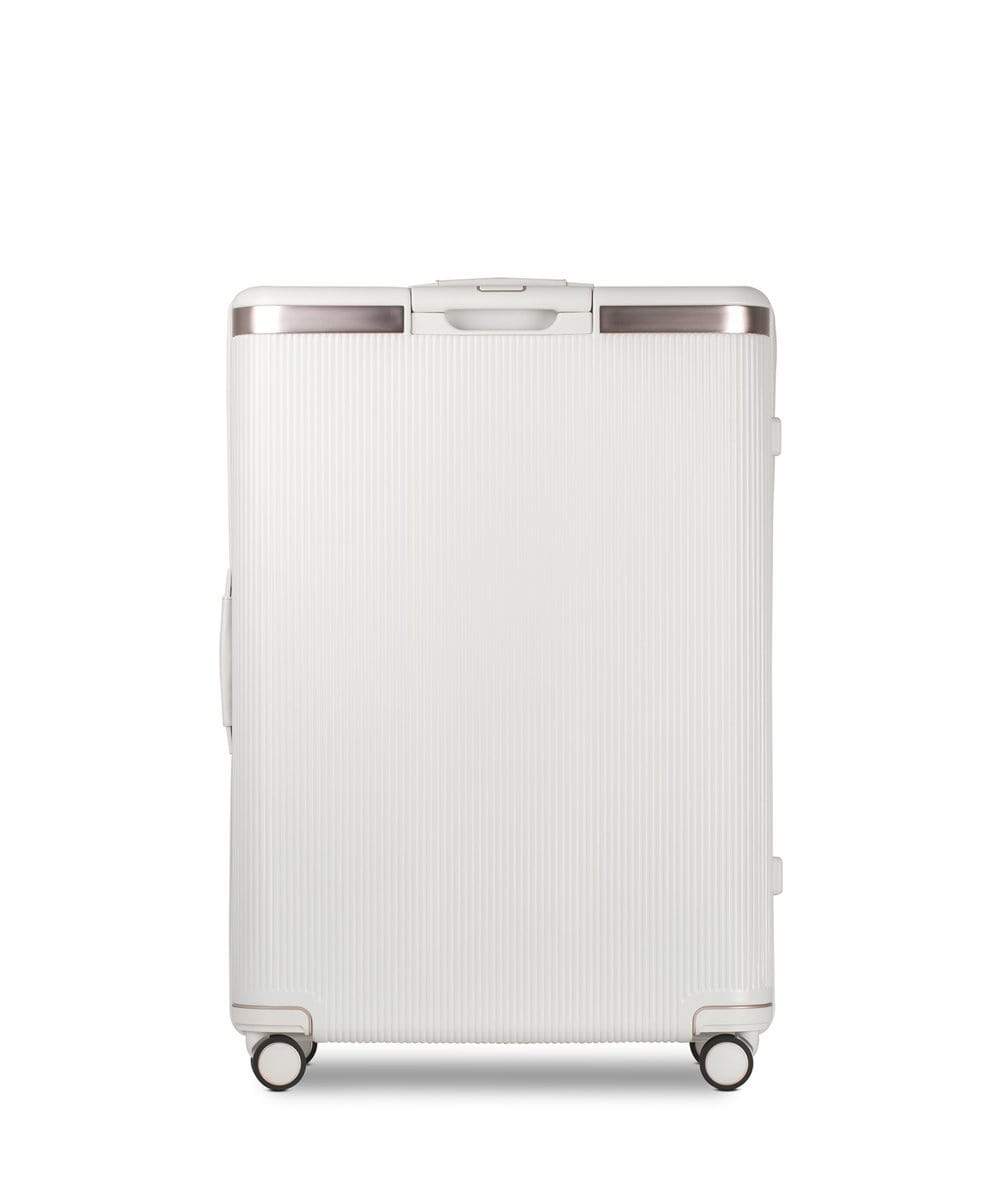 Echolac Dynasty 28" 4 Double Wheel Check-In Luggage Trolley Ivory White - PC142 Ivory White 28