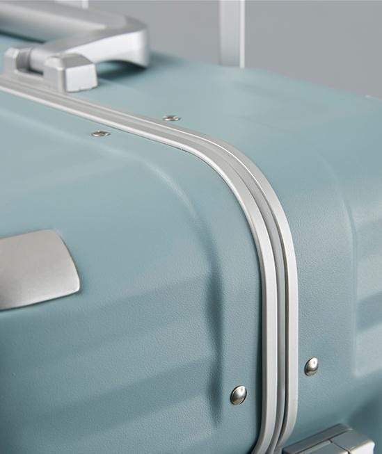 Echolac Celestra 24" Check-In Luggage Trolley Slate Bue - PC183E Slate Blue 24