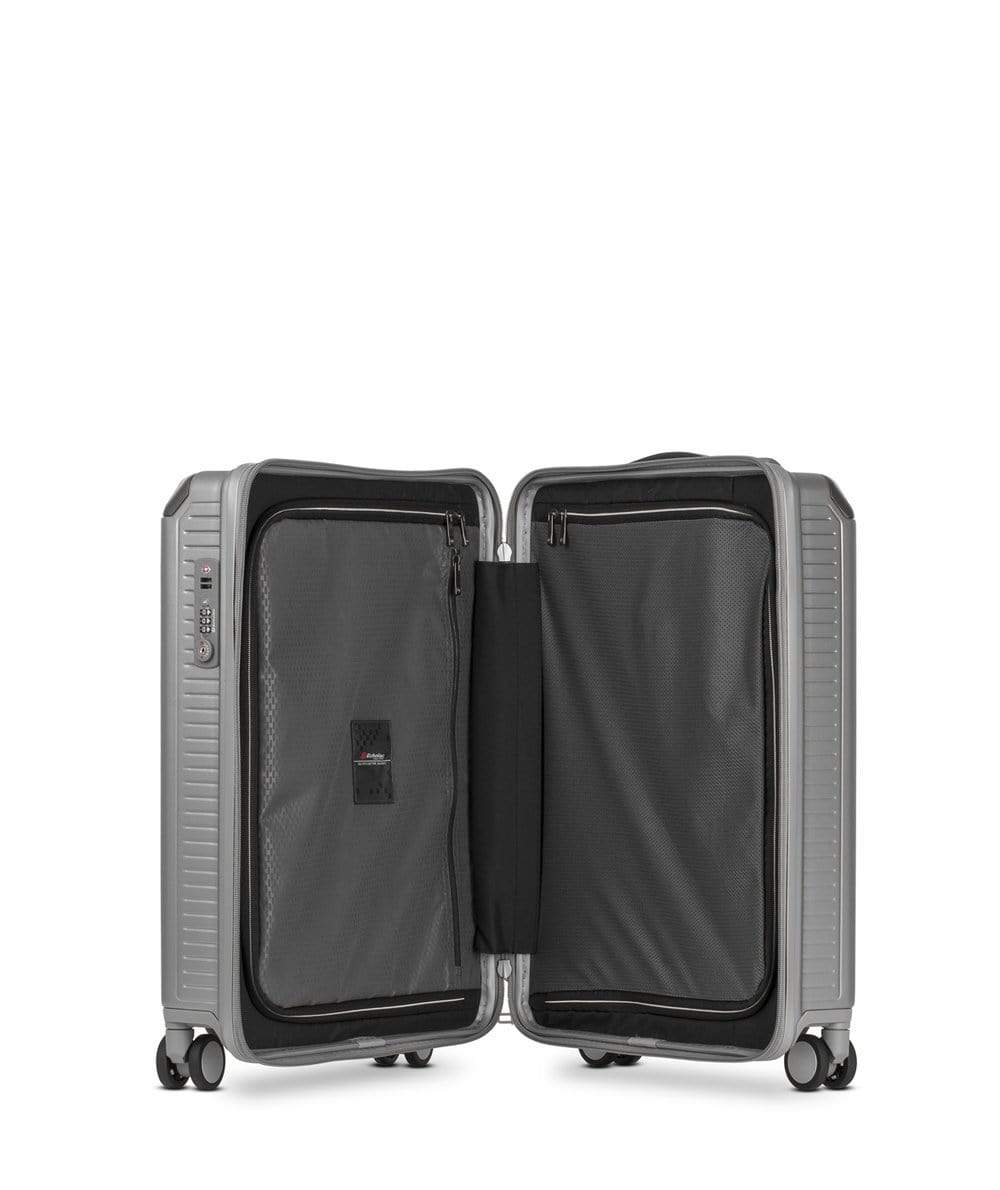 عربة حقائب سفر إيكولاك شوغون 20 بوصة 4 عجلات مزدوجة - فضي - PC148 20 Silver