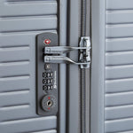 Echolac Shogun 20" Cabin Luggage Silver