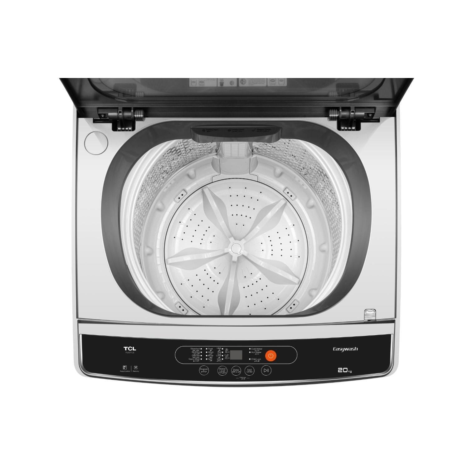 TCL Top Loading Washing Machine with Pump 20kg