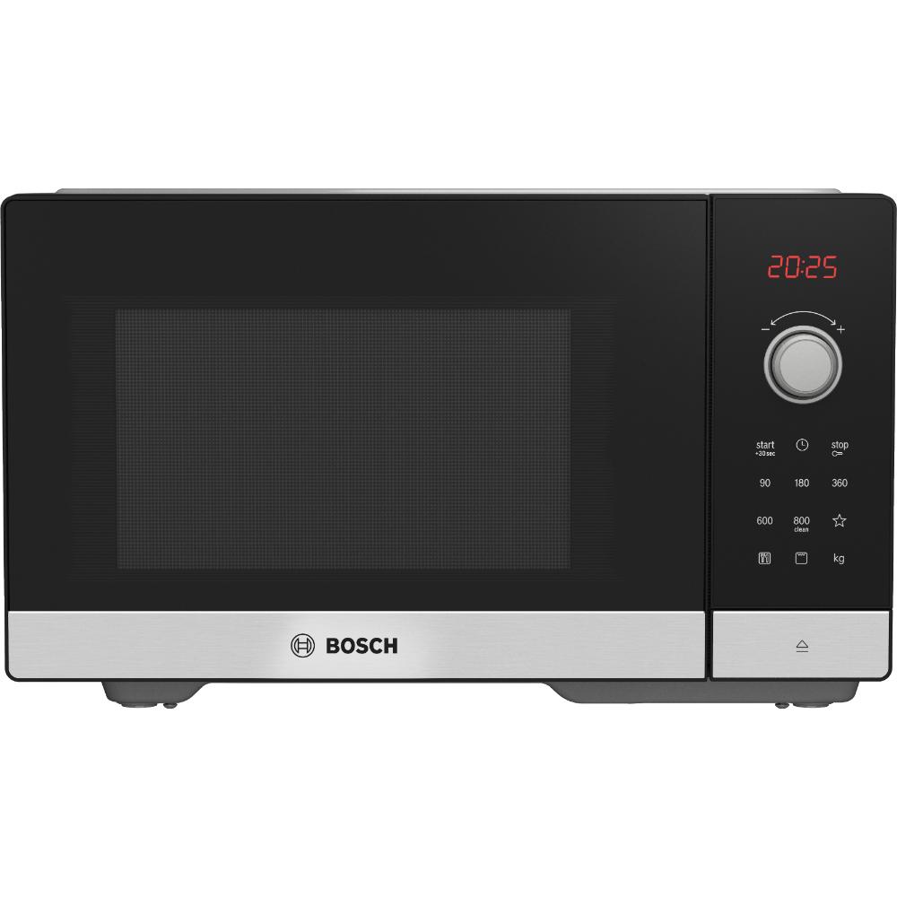 Bosch Series 2, Freestanding microwave, FEL053MS1M 49 x 29 cm, Stainless steel 1 Year Warranty