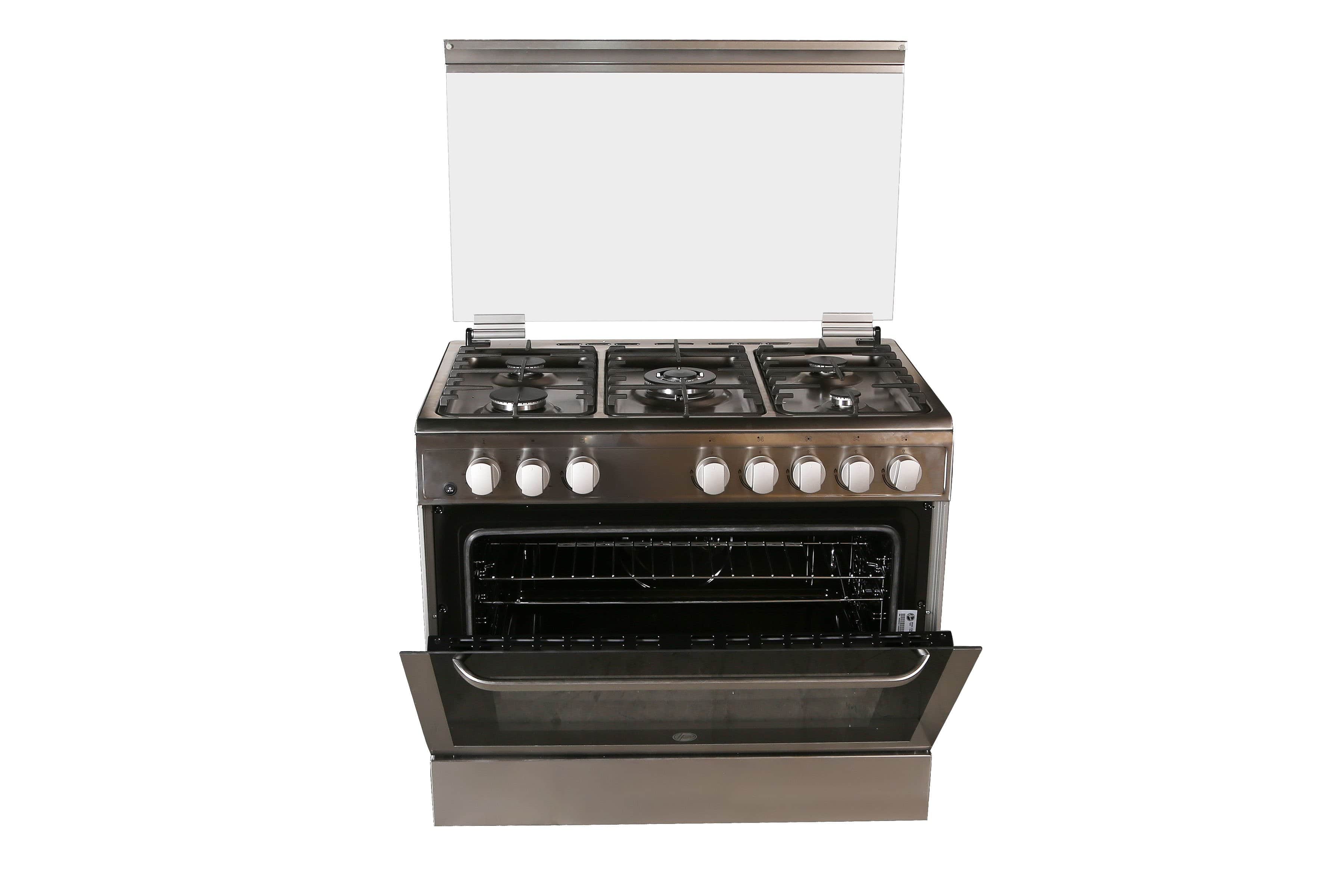 Hoover Free Standing Gas Cooker  with 5 Burners 90X60
