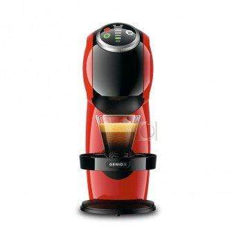 Nescafé Dolce Gusto By De'Longhi Genio S Plus Capsule Coffee Machine, Best Coffee Maker for Espresso, Cappuccino, Latte, Hot Chocolate, Compact Size for Home & Office, Red, EDG315.R