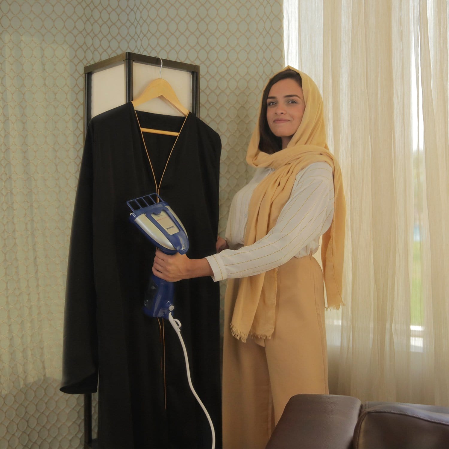 BaByliss Garment Steamer with 4-in-1 Head Design