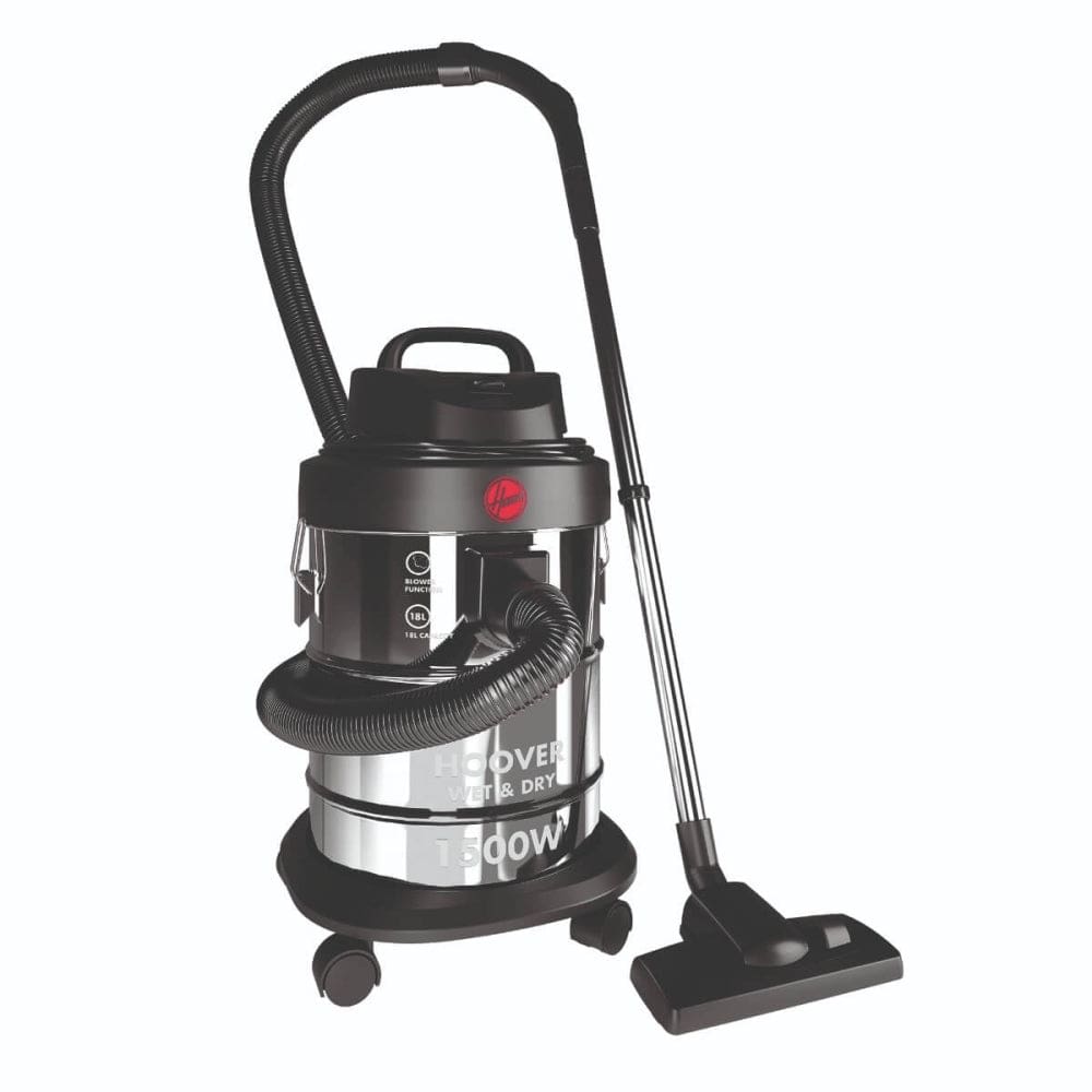 Hoover Wet & Dry Drum Vacuum Cleaner 18L 1500W - Hdw1-Me
