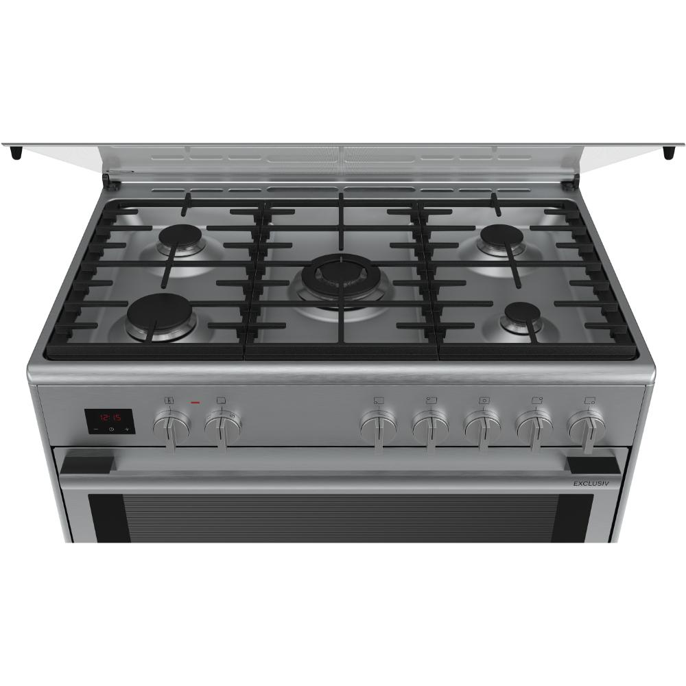 Bosch Top Gas and Electric Oven Freestanding Cooker 90X60cm