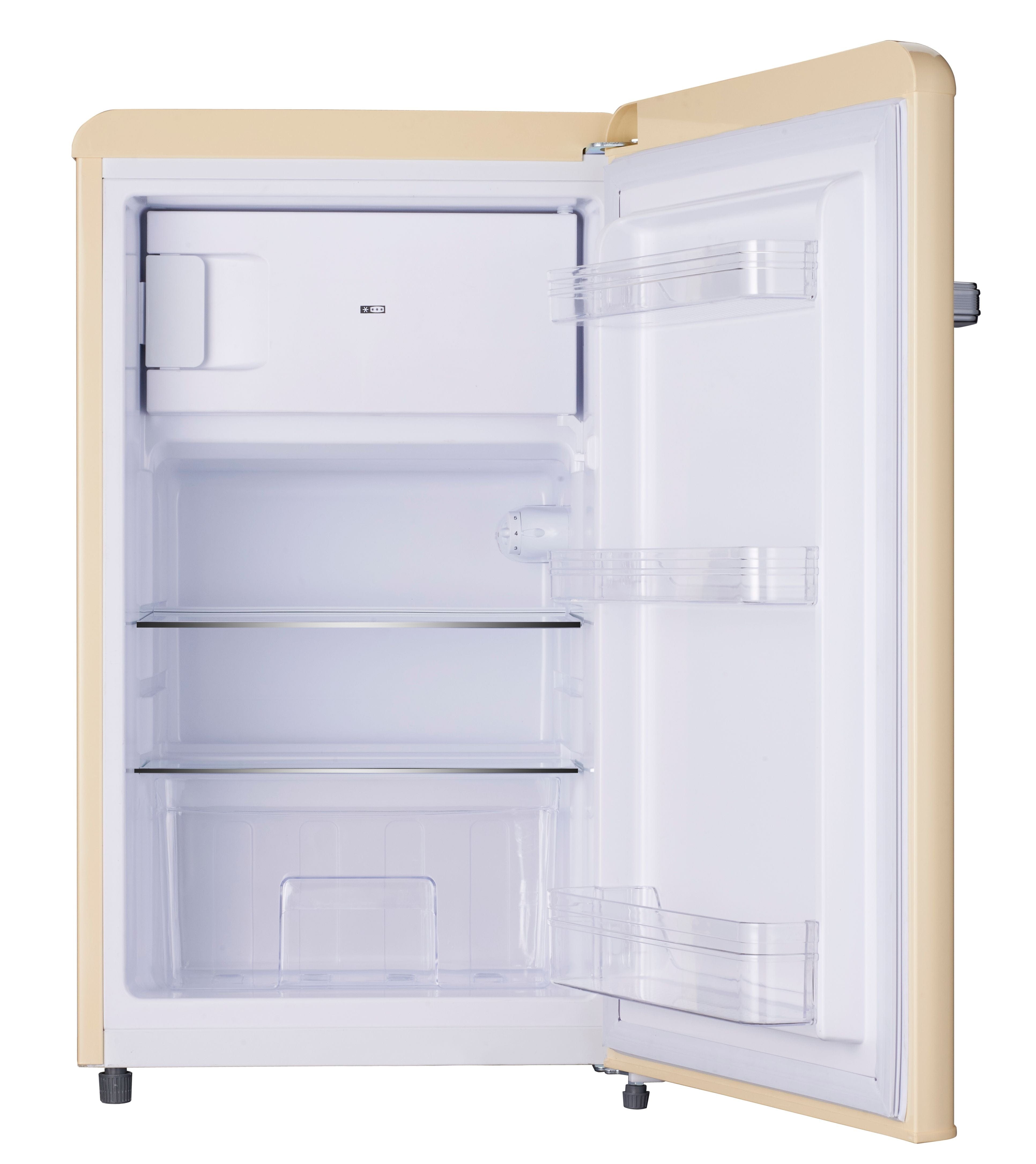 Hoover Single Door Retro Refrigerator 123L