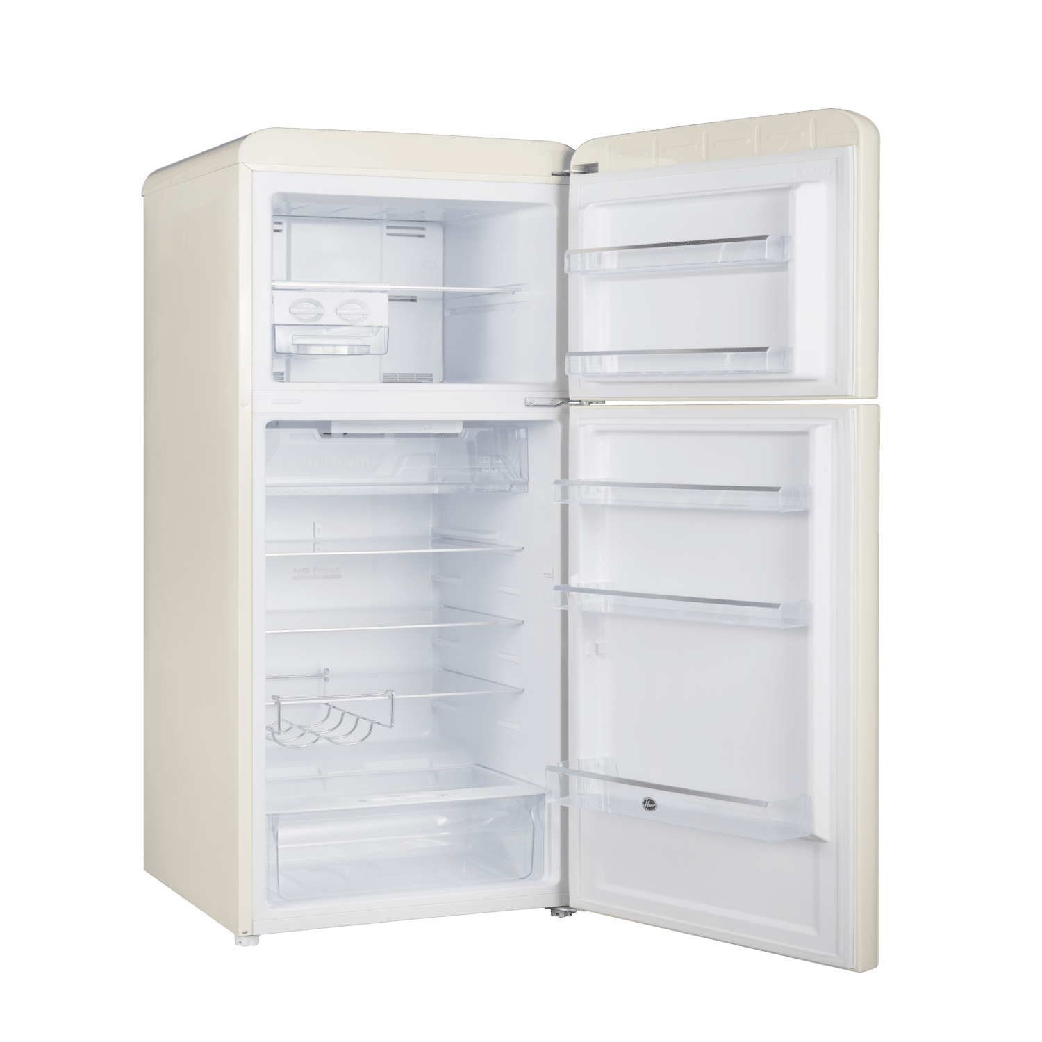 Hoover Bottom Mount Retro Refrigerator 326L
