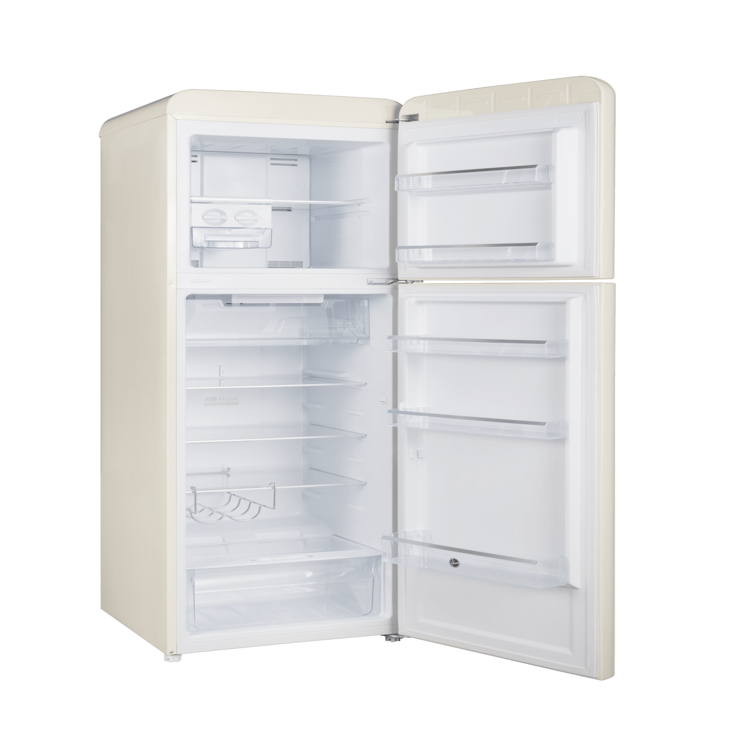 Hoover 326L Retro Style Top Mount Refrigerator