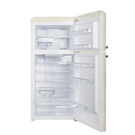 Hoover 326L Retro Style Top Mount Refrigerator