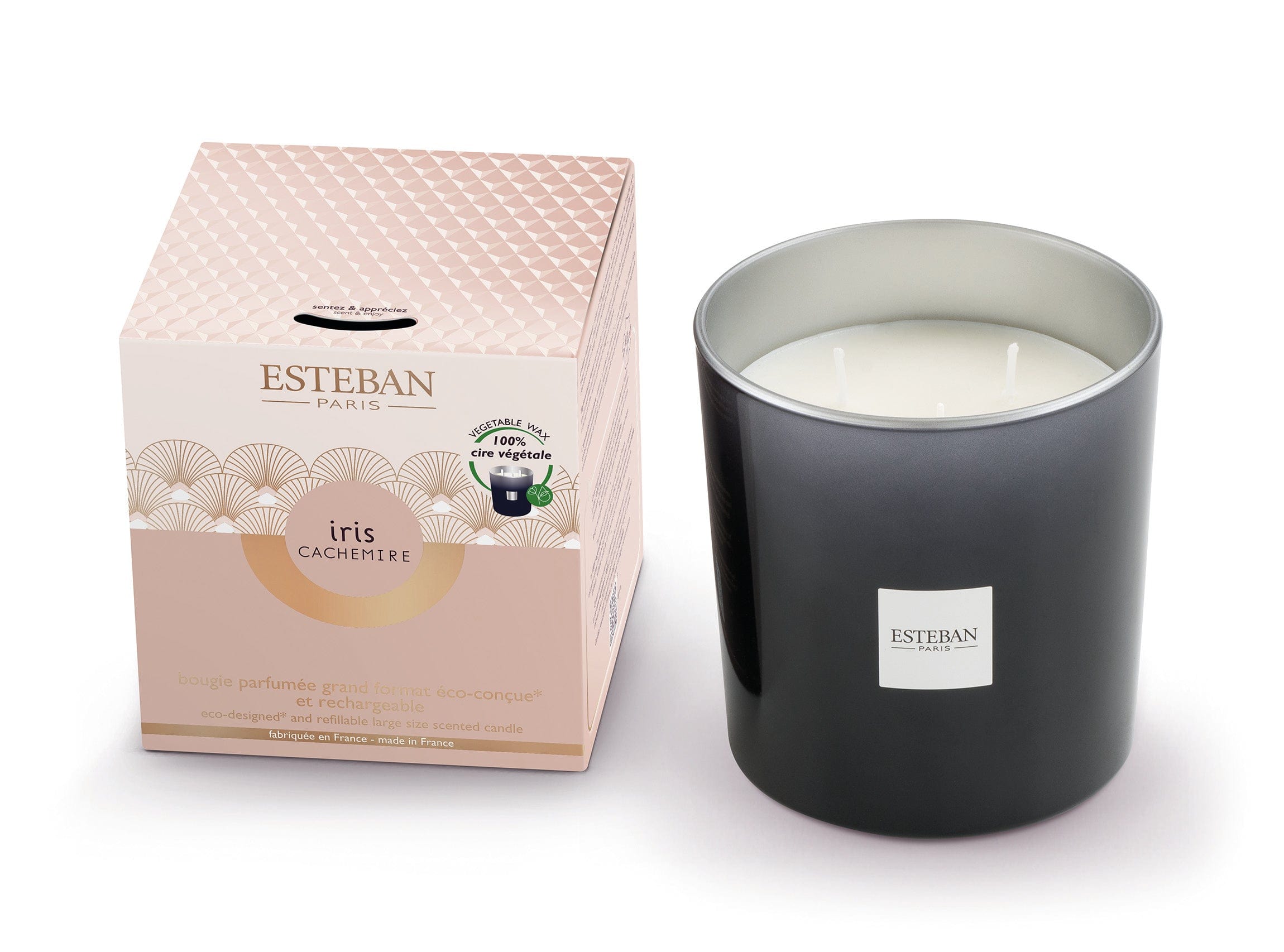 REFILLABLE LARGE SIZE SCENTED CANDLE 450 g
