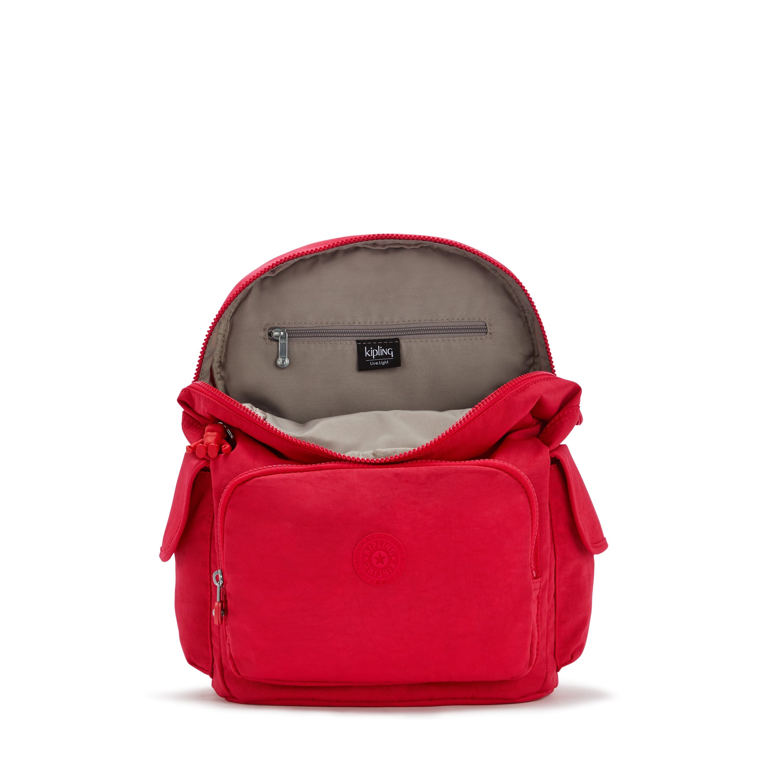 Kipling City Pack Red Rouge Medium Backpack C212147-Z33