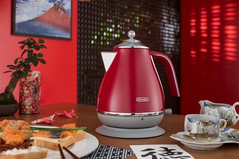 De'Longhi Icona Capitals 4 Slice Toaster + De'Longhi Icona Capitals Kettle 1.7L