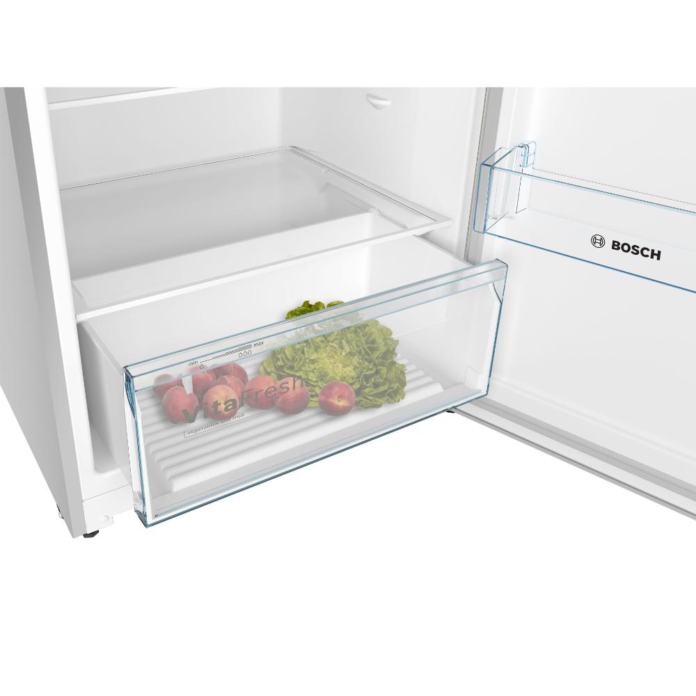 Bosch Series 4 Freestanding Refrigerator with Freezer at Top 485L