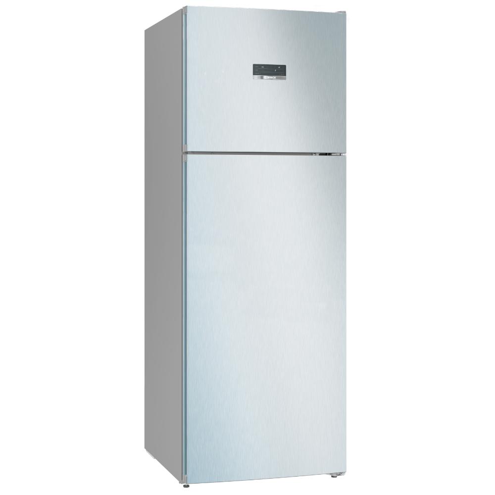 Bosch Series 4 free-standing fridge-freezer 563Liter with freezer at top 193 x 70 cm KDN56XL31M Stainless steel look