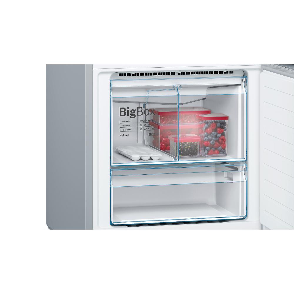 Bosch Series 6 Freestanding Fridge-Freezer with Freezer at Bottom 193x70