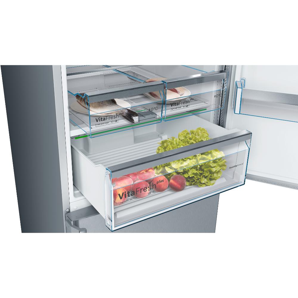 Bosch Series 6 Freestanding Fridge-Freezer with Freezer at Bottom 193x70
