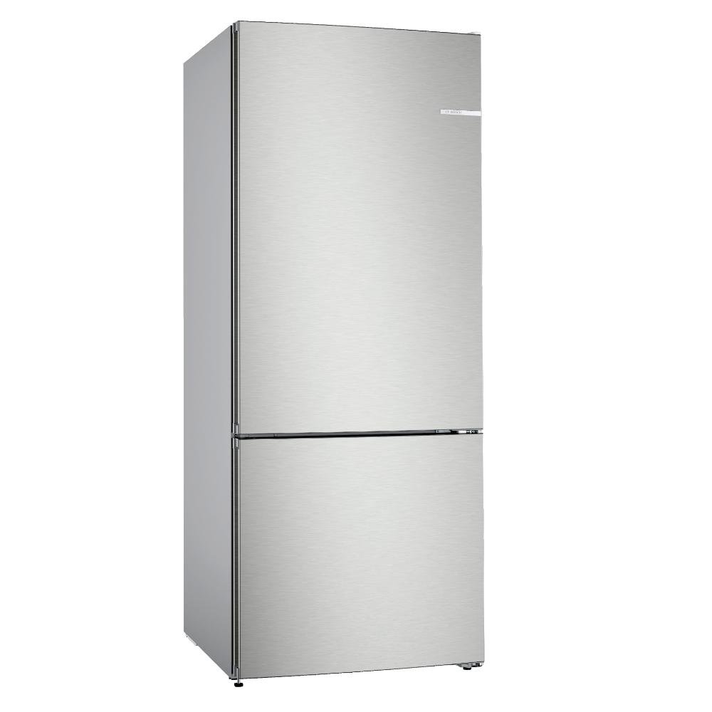 Bosch Series | 4 Free-Standing Fridge-Freezer With Freezer At Bottom186 X 75 Cm Stainless Steel (With Anti-Fingerprint) KGN76VI30M,1 year manufacturer warranty