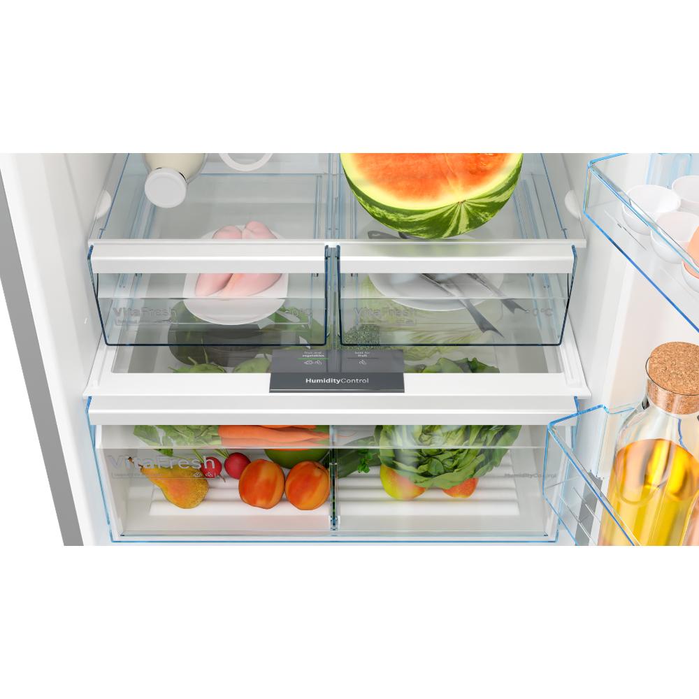 Bosch Series 4 Freestanding Refrigerator with Freezer at Bottom 186x75
