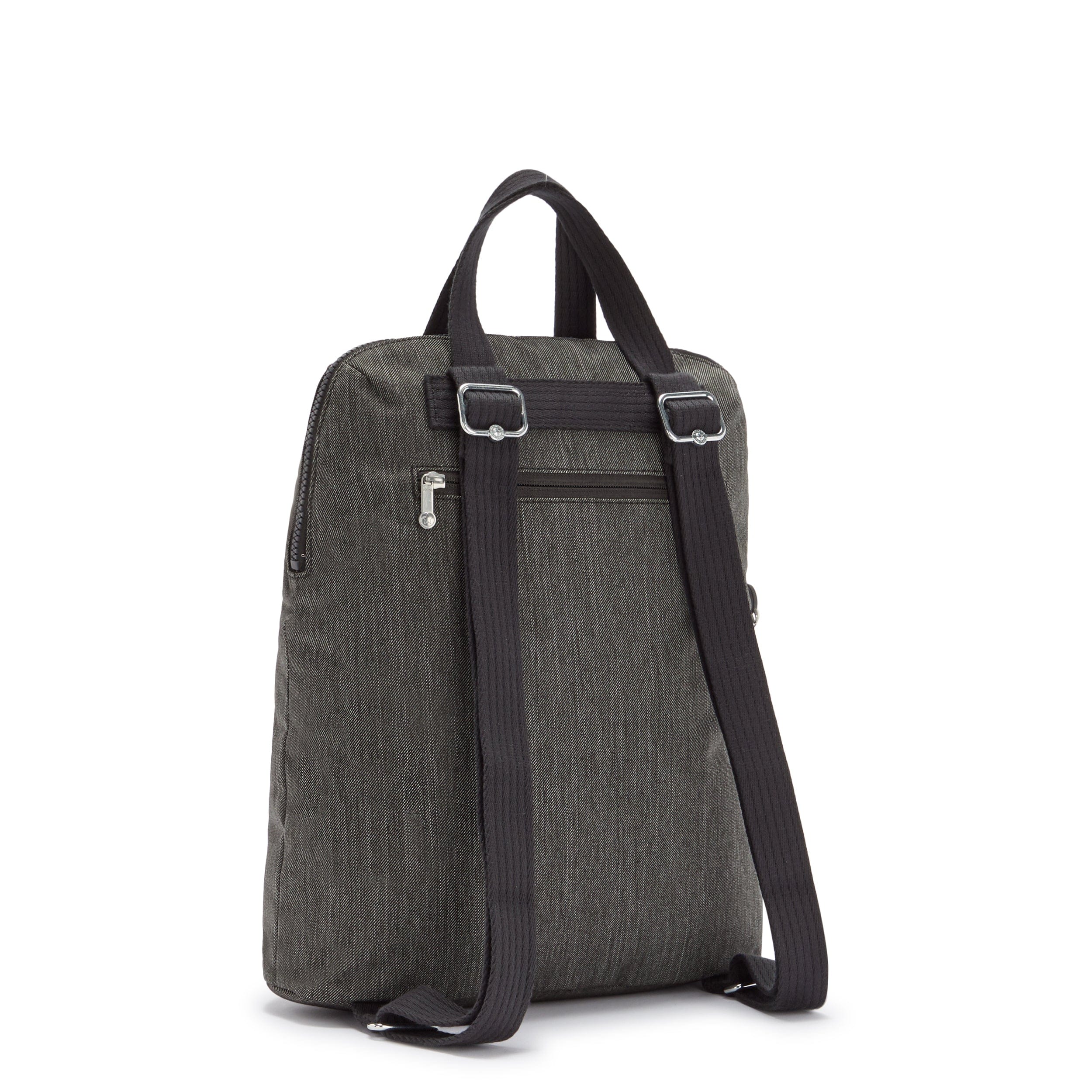 Kipling Kazuki Black Peppery Backpack with Laptop Sleeve C2I5923-78S