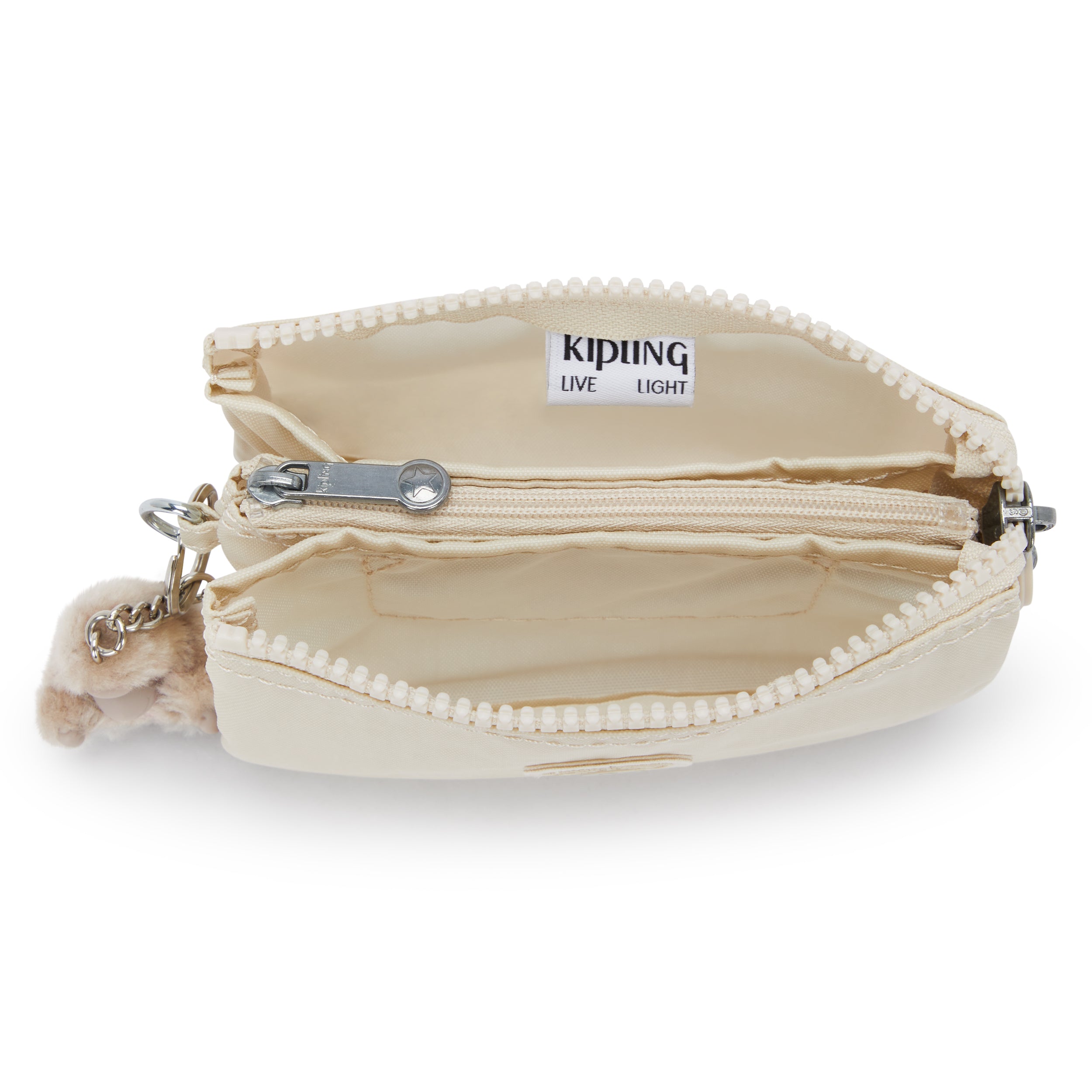 KIPLING-Creativity S-Small purse-Beige Pearl-15205-3KA