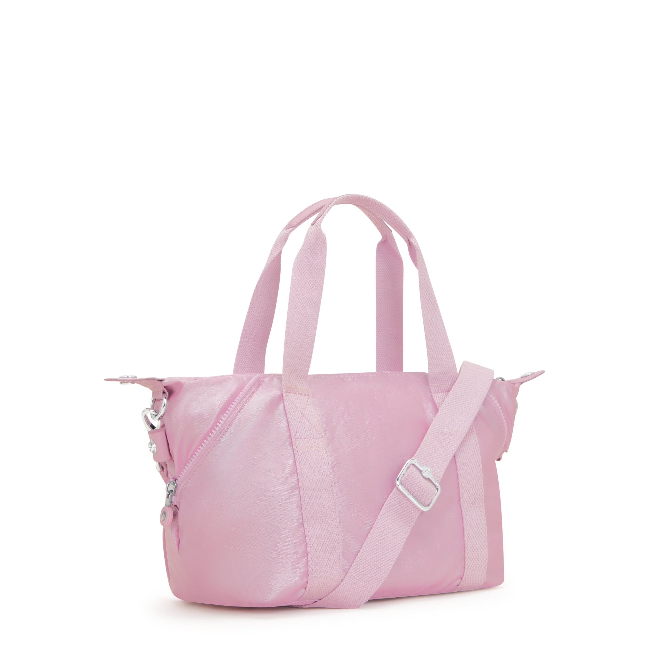 KIPLING-Art Mini-Small handbag (with removable shoulderstrap)-Metallic Lilac-15410-F4D