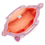 Kipling Art Mini Metallic Lilac Hand Shoulder Bag C215410-F4D