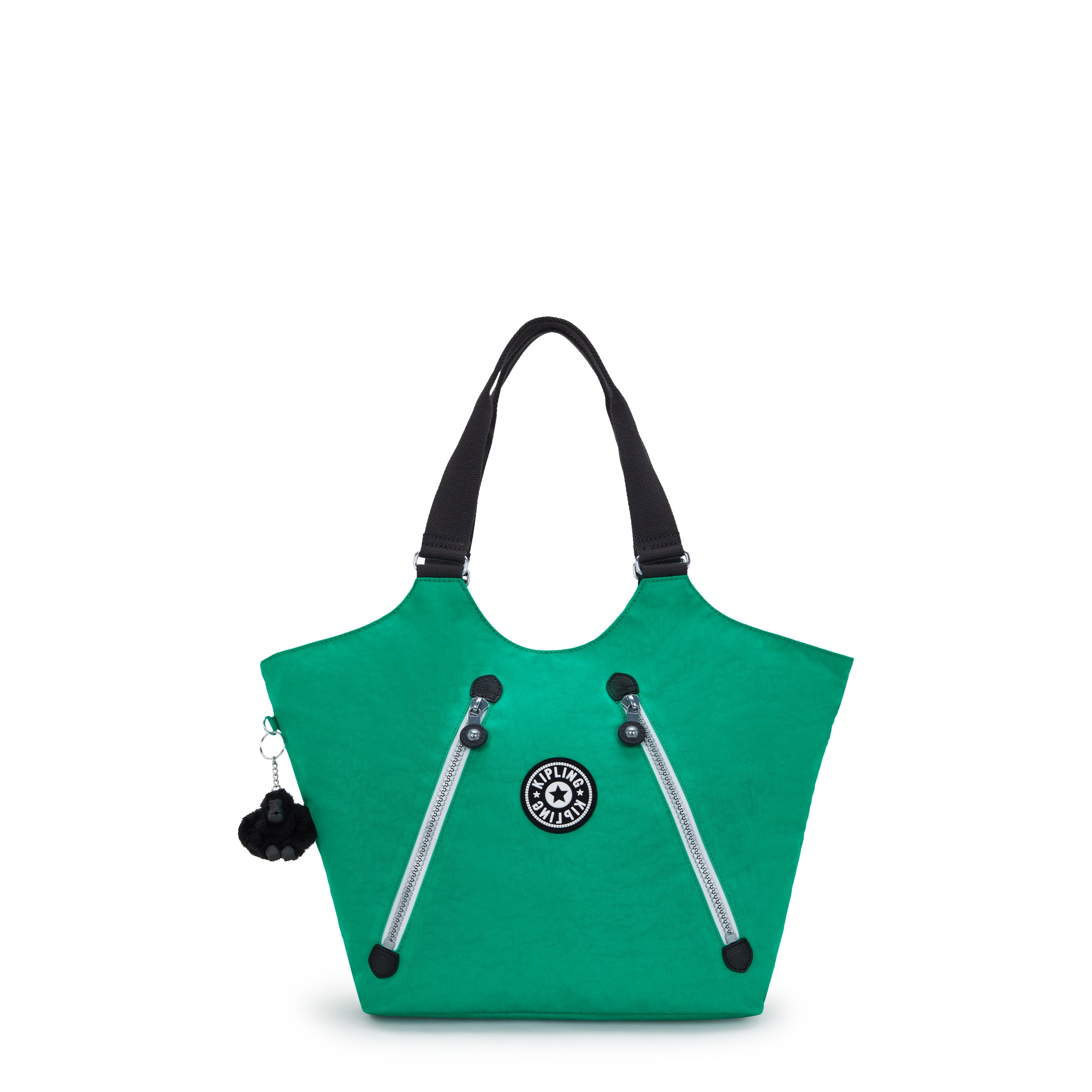 KIPLING-New Cicely-Medium Tote with Zipped Closure-Rapid Green-I2888-AG4