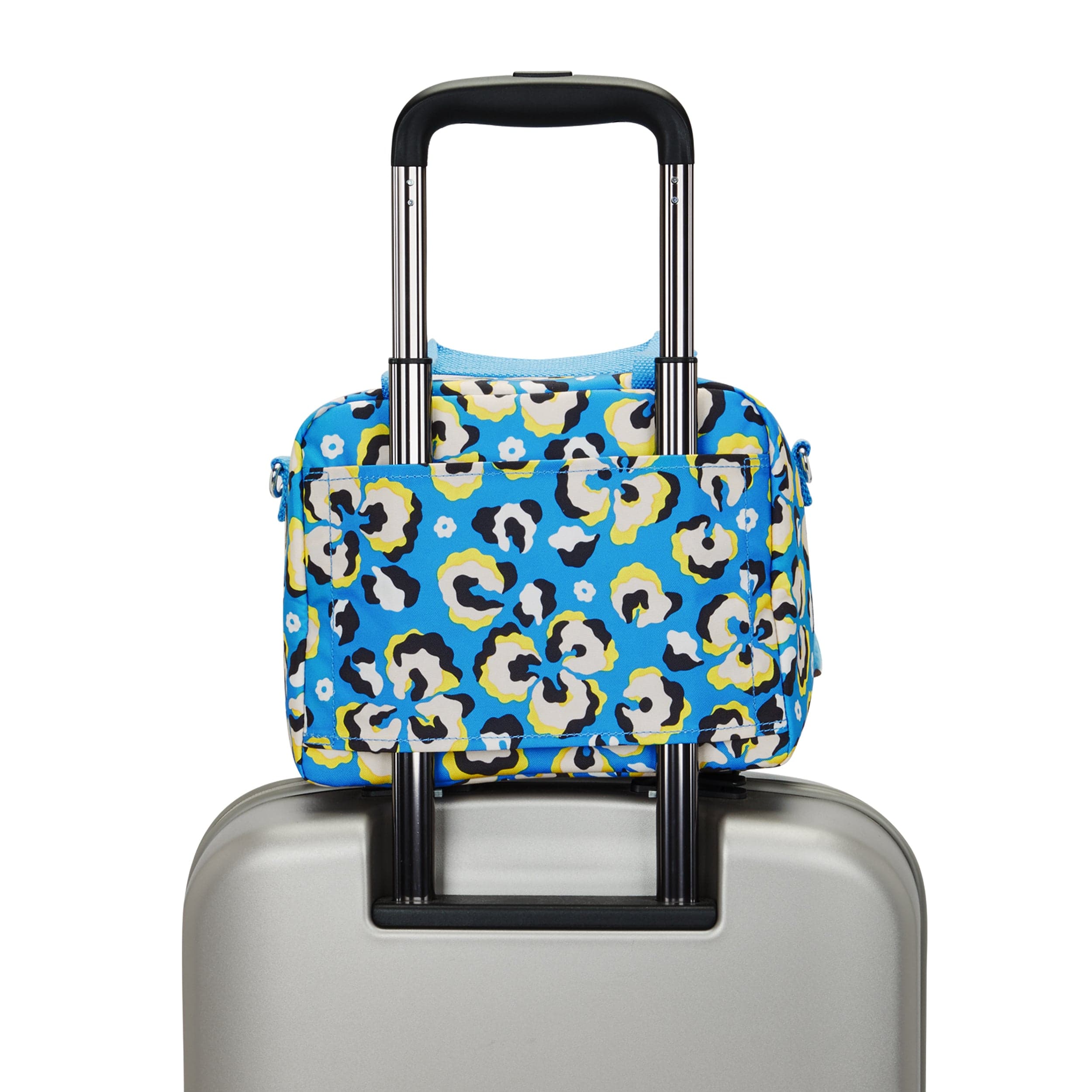 Kipling Miyo Leopard Floral Large Lunch Bag with Trolley Sleeve C2I2989-P2A