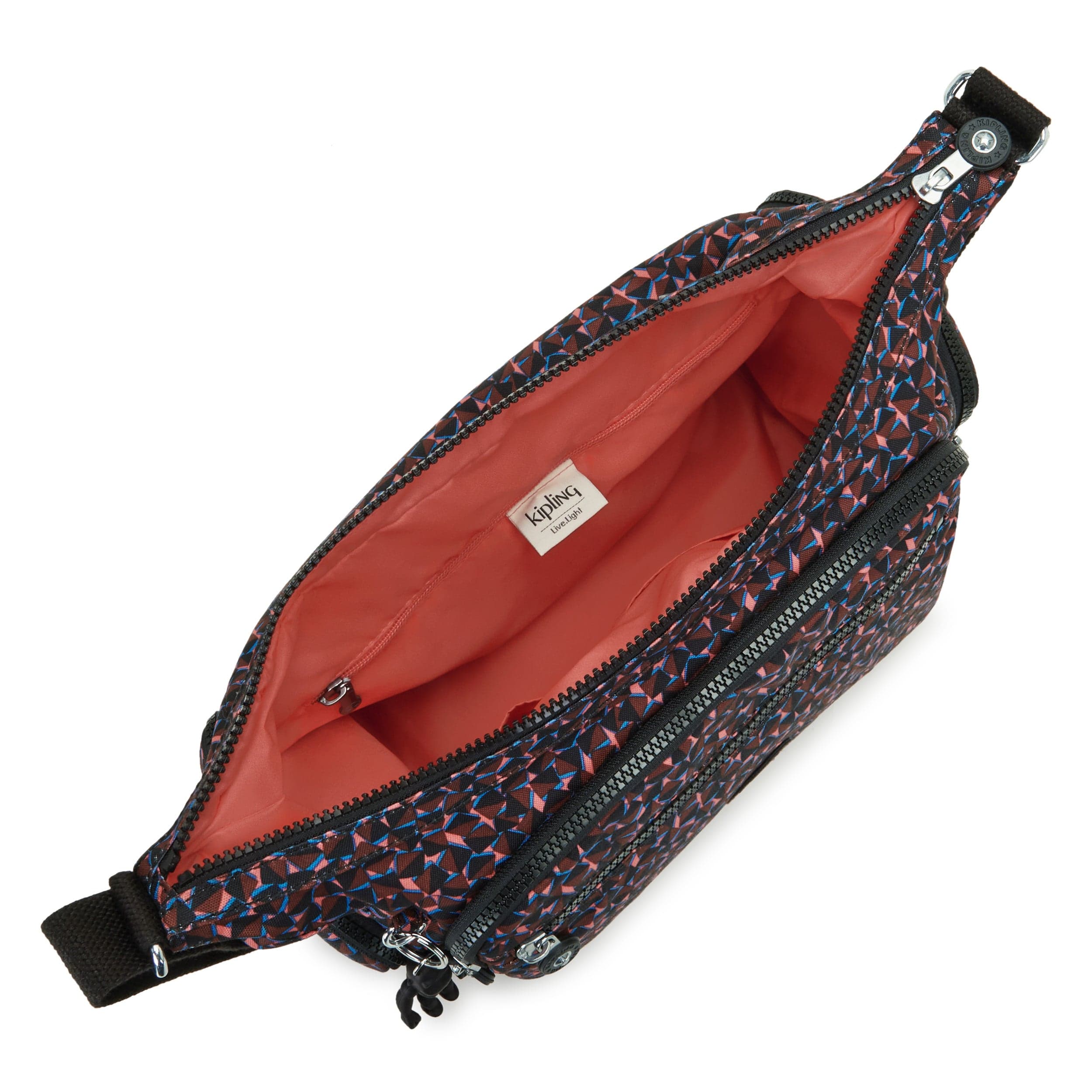 Kipling Gabbie Happy Squares Medium Crossbody Bag C2I3186-B3X