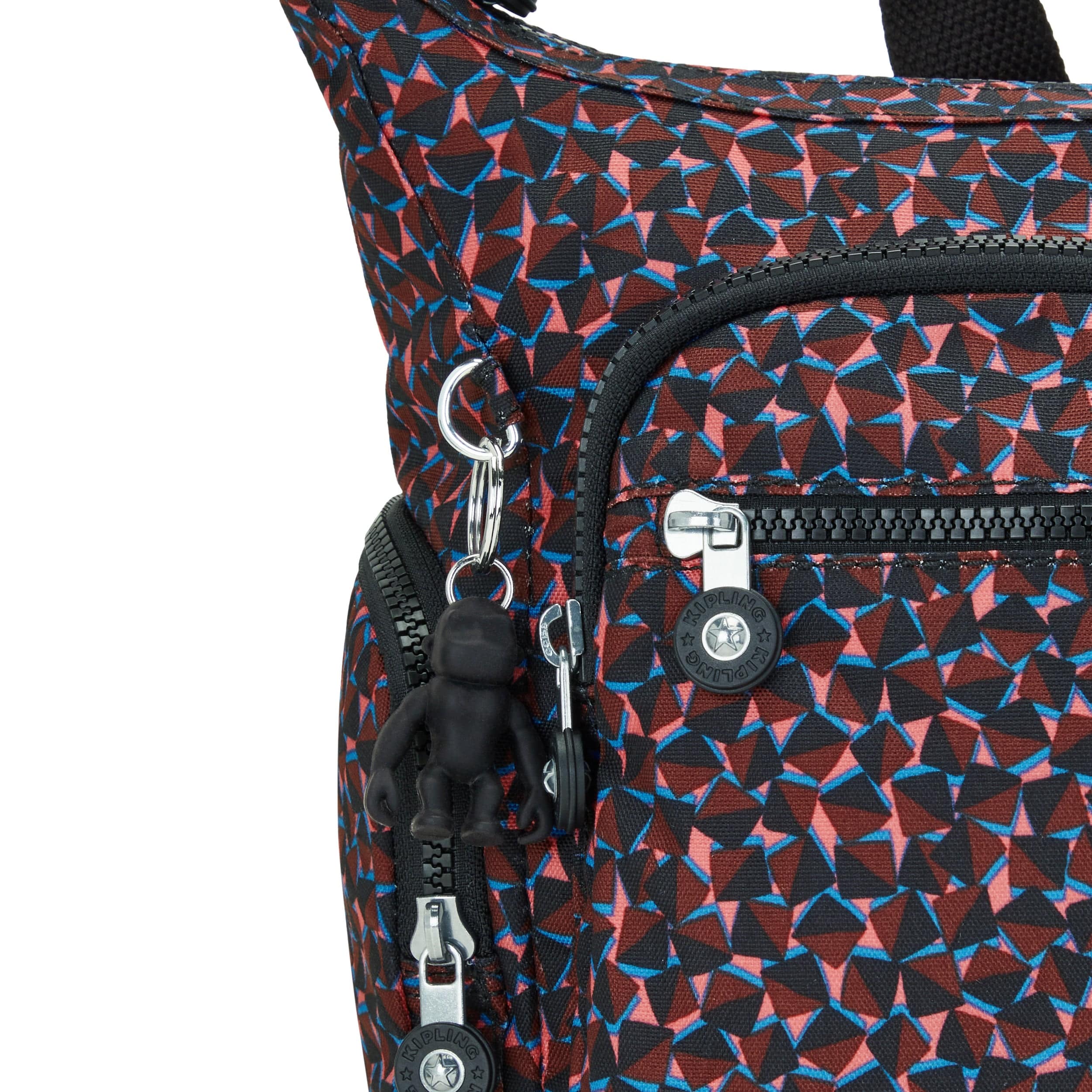 Kipling Gabbie Happy Squares Medium Crossbody Bag C2I3186-B3X