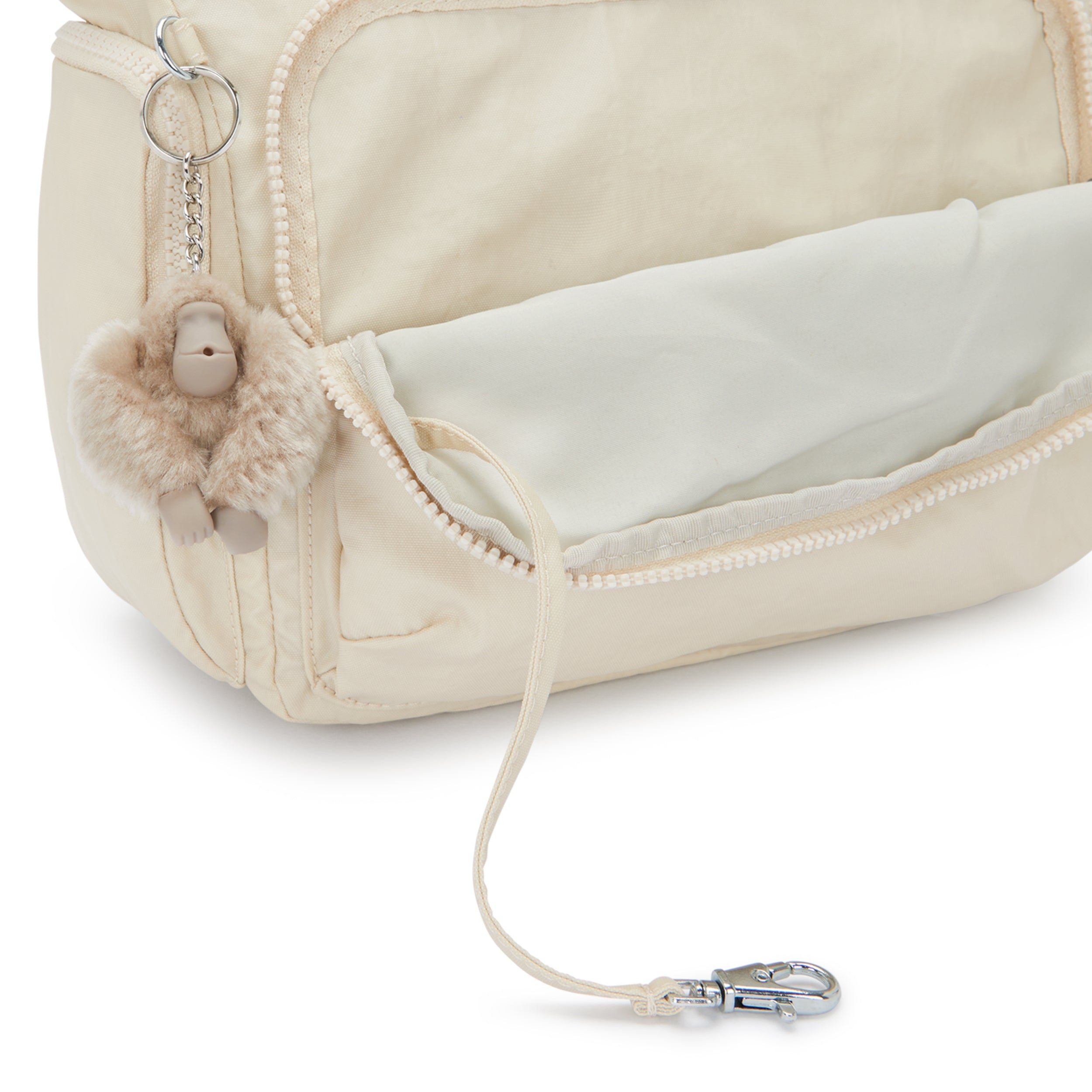 Kipling Gabb Beige Pearl Large Crossbody Bag C2I3945-3KA