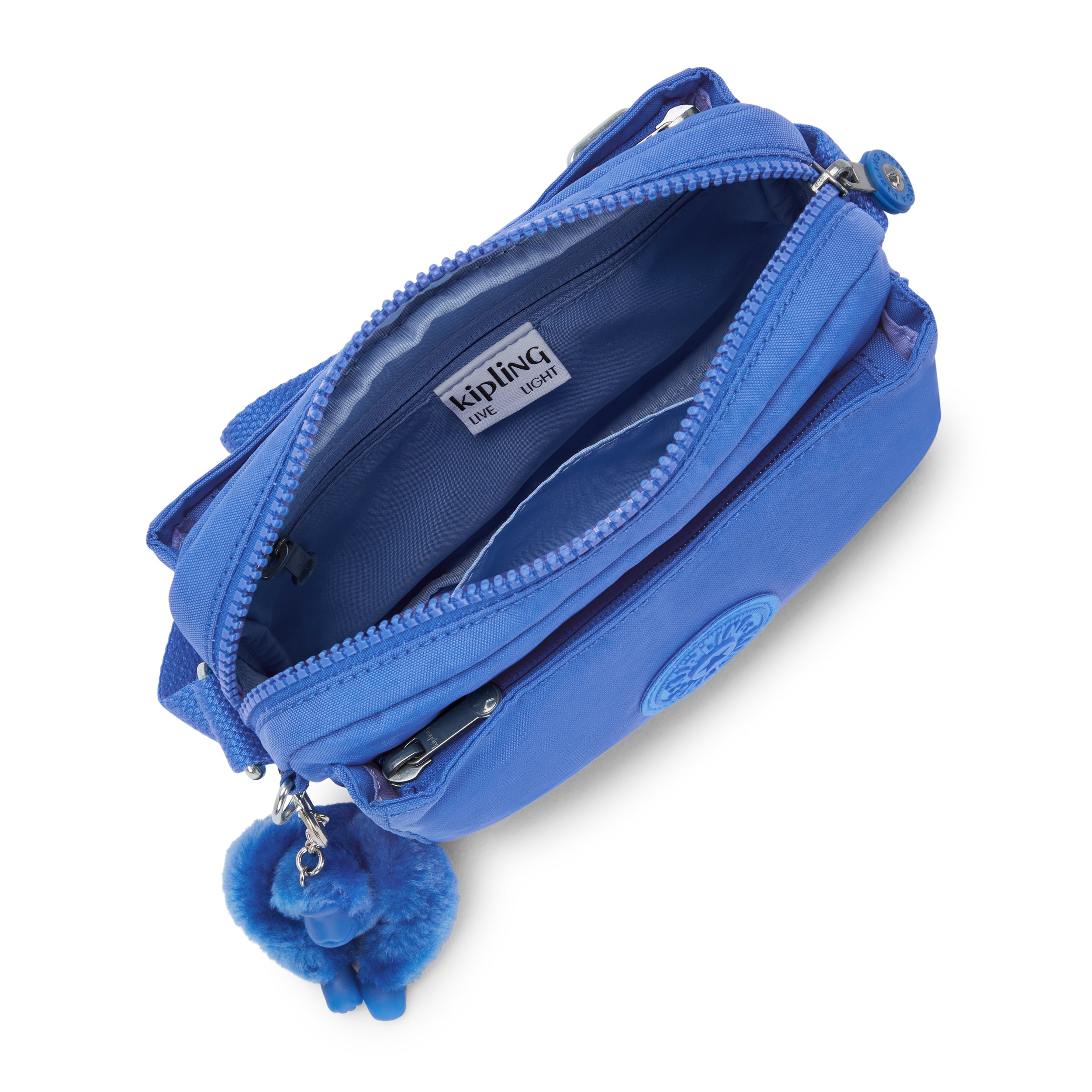 Kipling Abanu Havana Blue Small Crossbody Bag C2I4208-JC7
