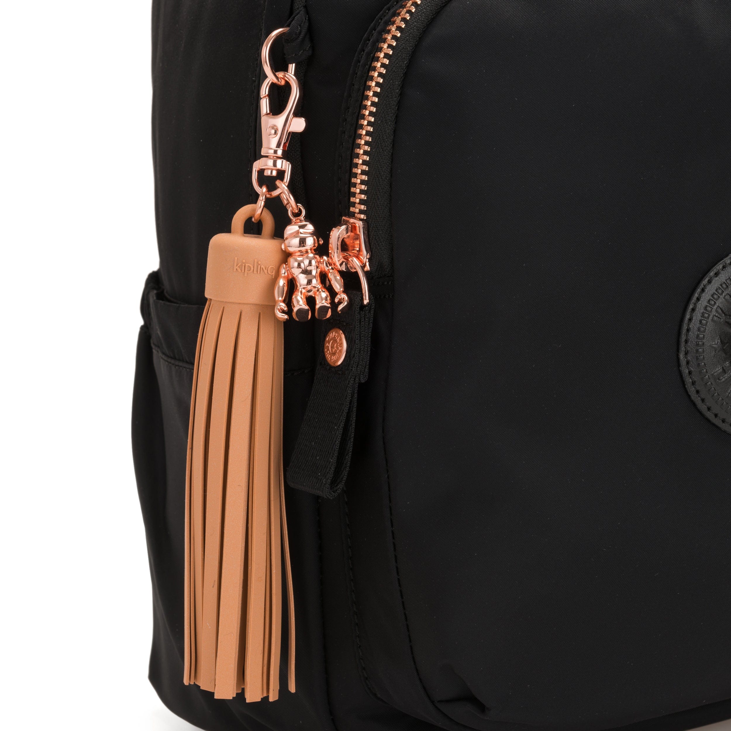 Kipling Delia Rose Black Medium Backpack C2I4240-53H