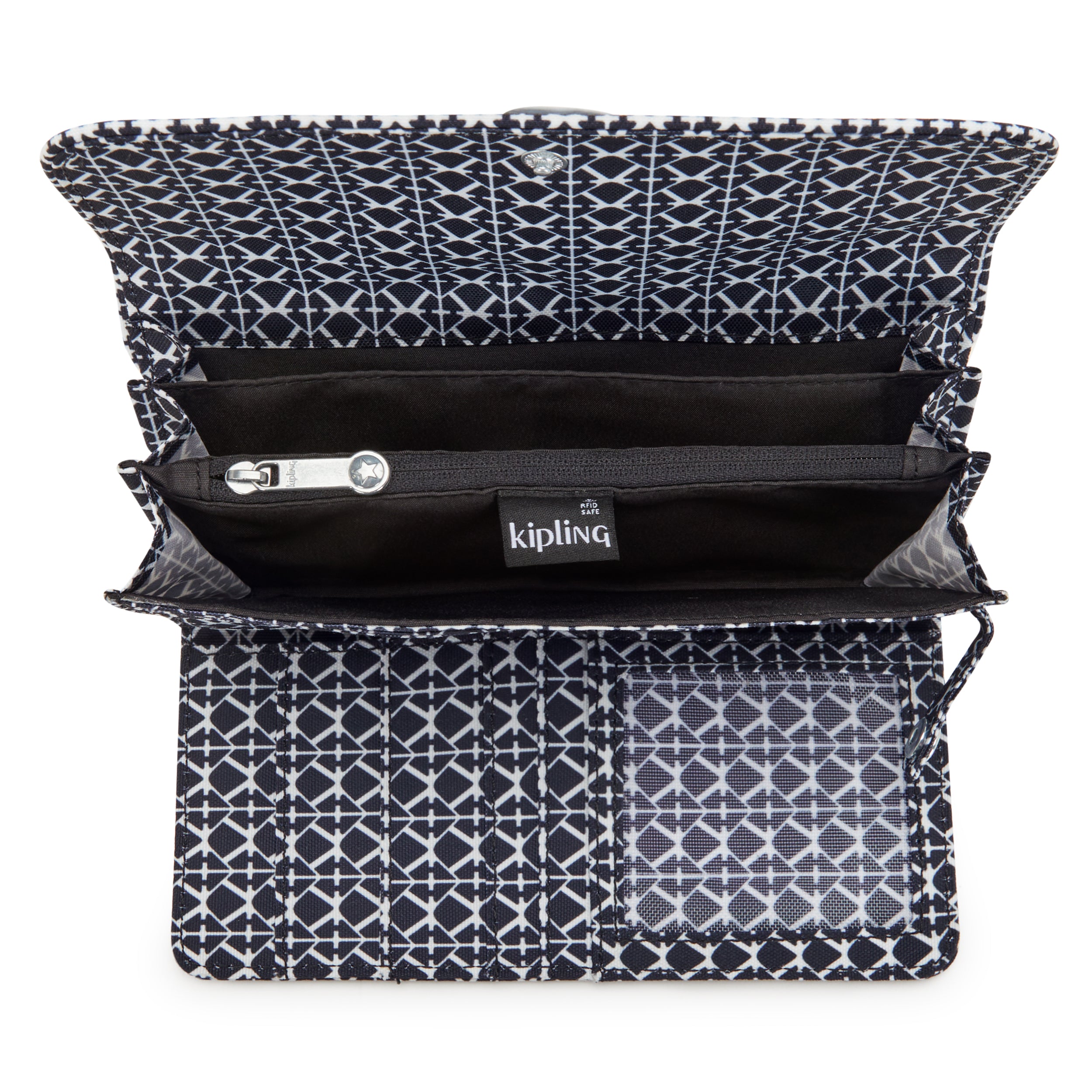 Kipling Money Land Signature Print Wallet C2I4437-DD2