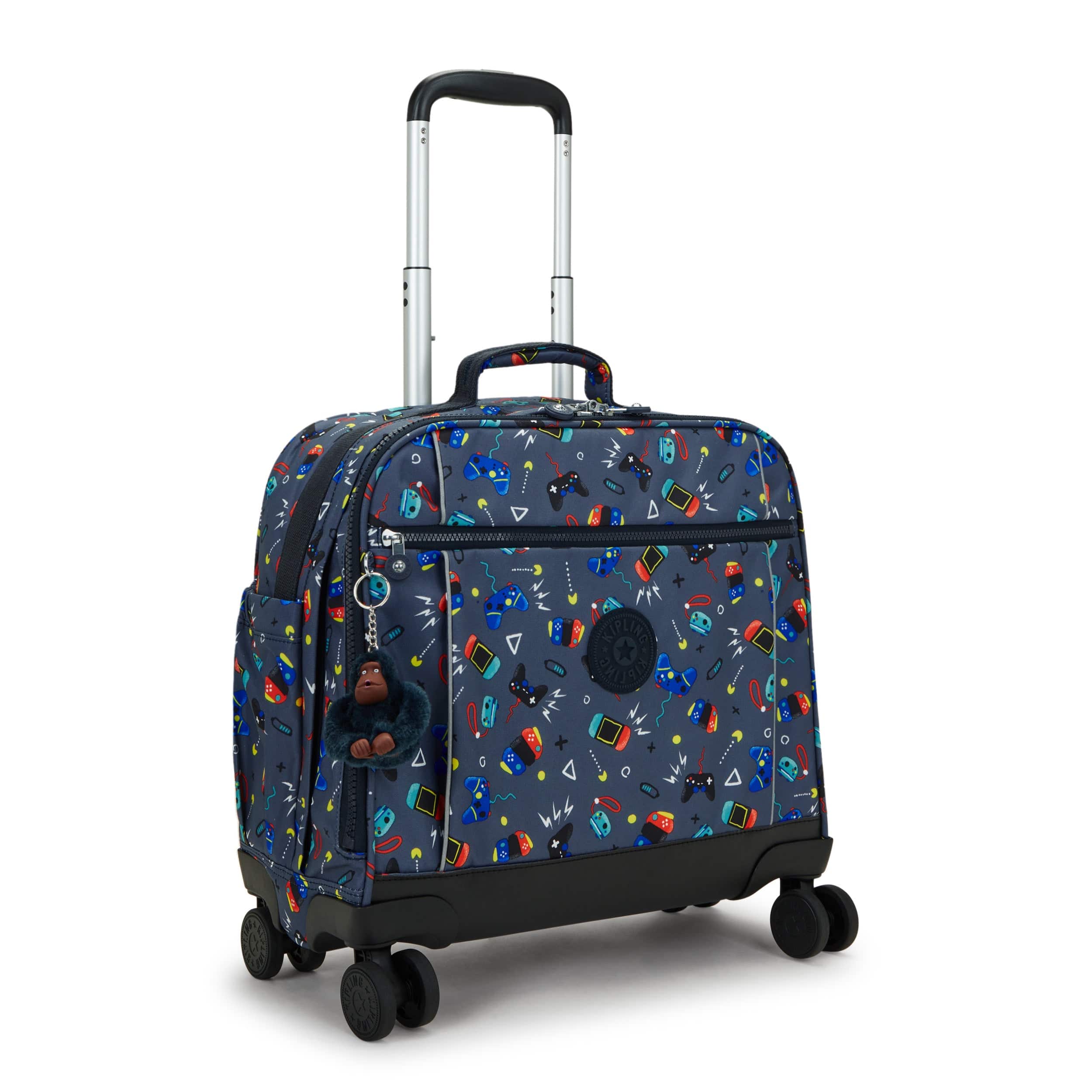 Kipling New Storia Gaming Grey Large Wheeled Bag C2I4847-T6T