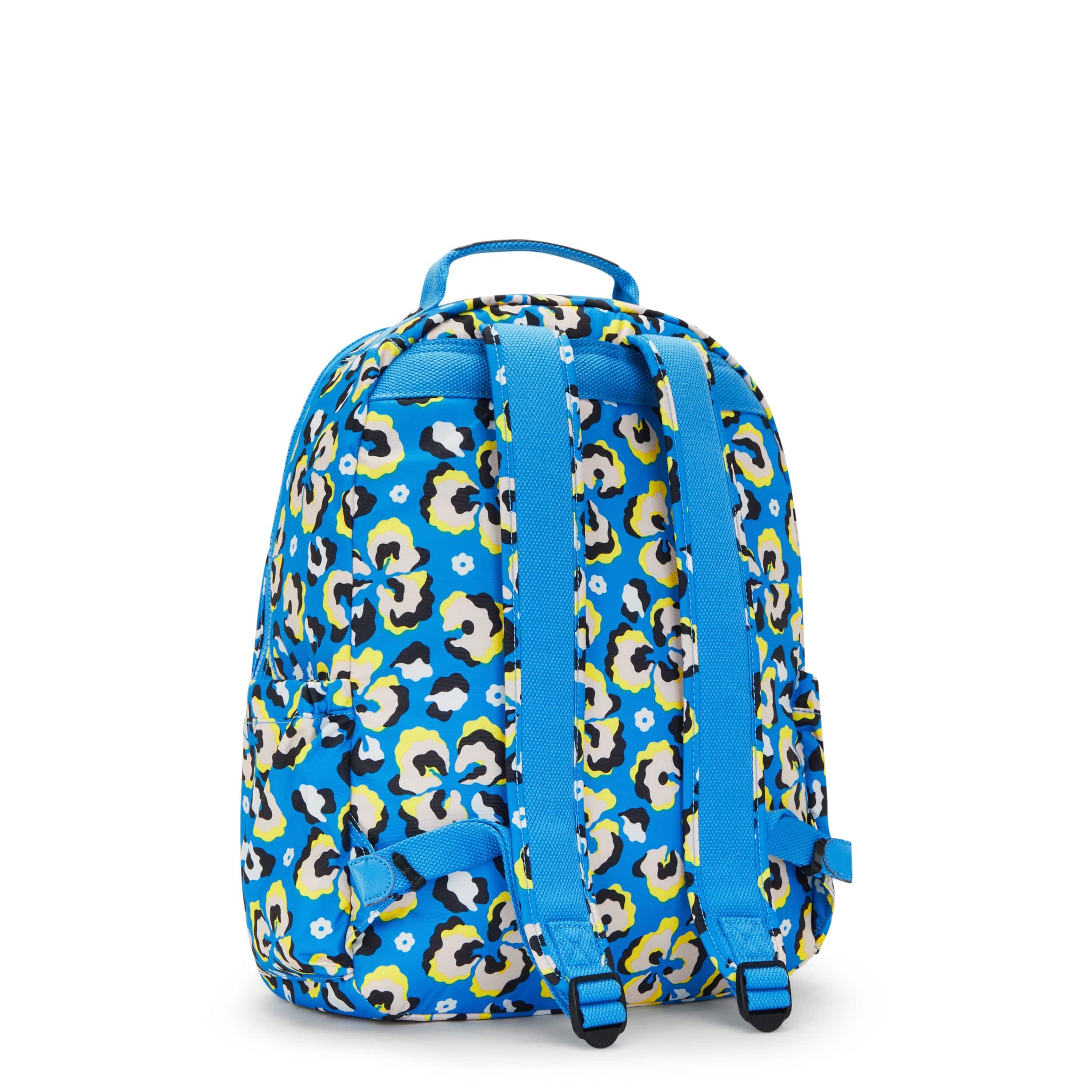 Kipling Seoul Leopard Floral Large Backpack C2I4851-P2A