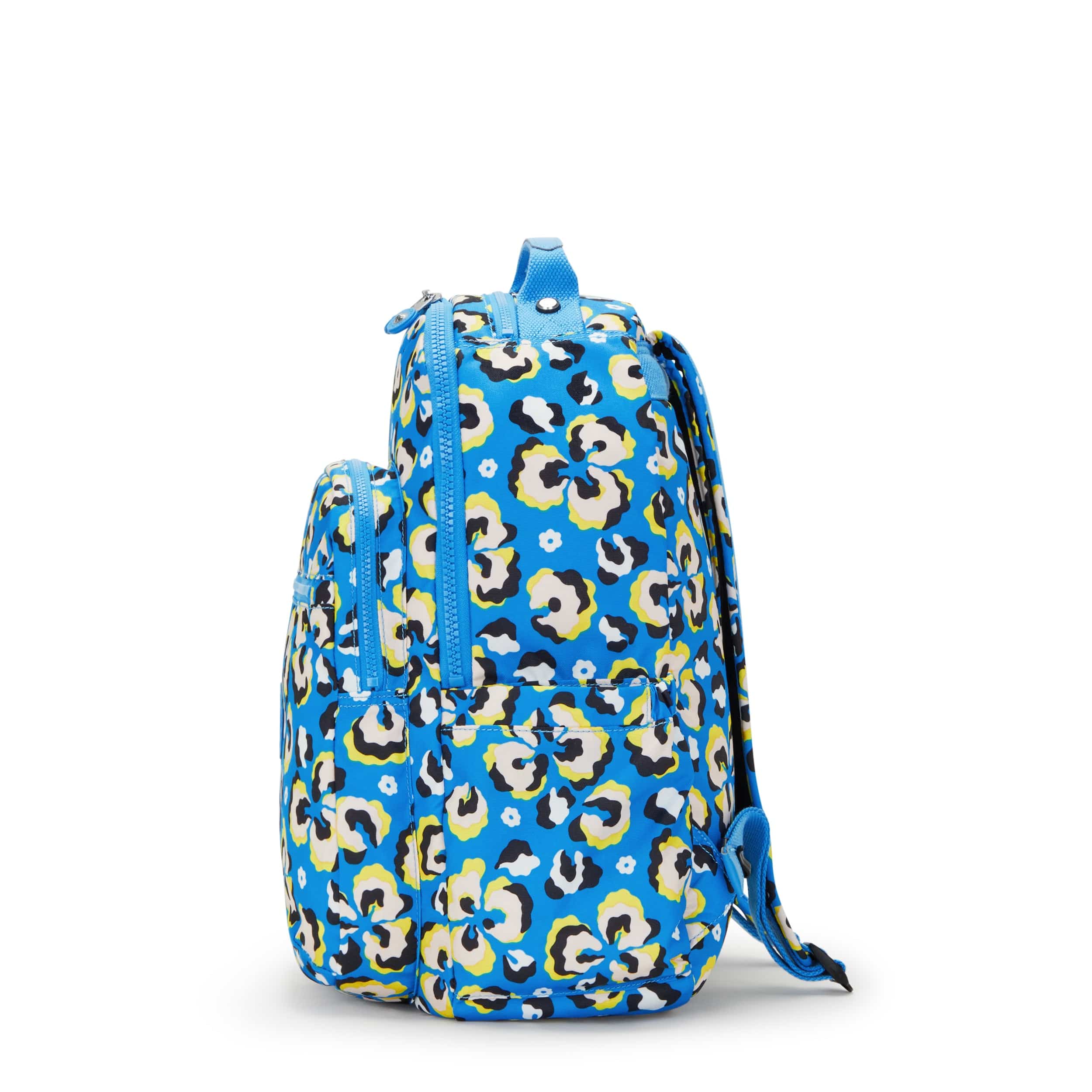 Kipling Seoul Leopard Floral Large Backpack C2I4851-P2A